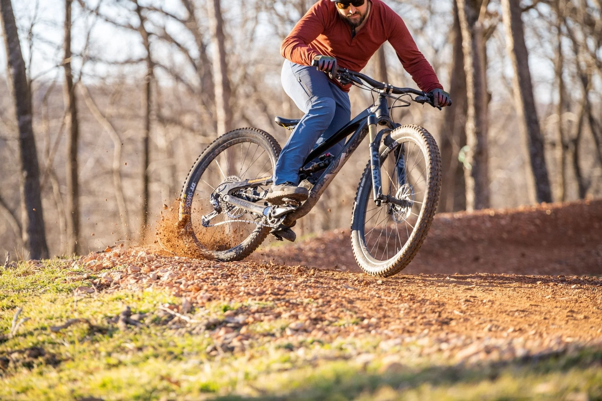 Men's Fat Jack Softshell Work N Ride Pants - Image 2