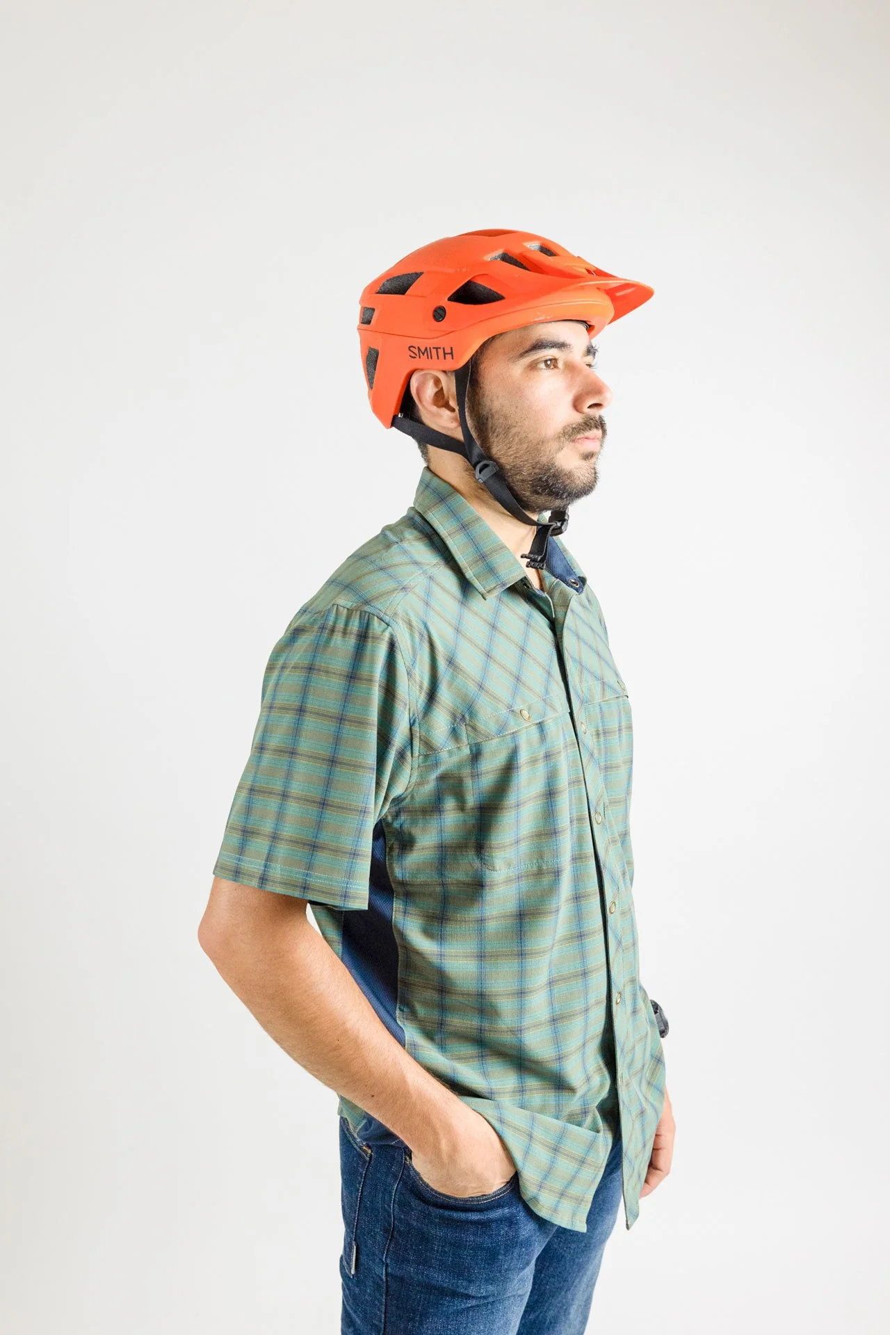 Men's Quest Super Stretch Plaid Shirt - Image 4