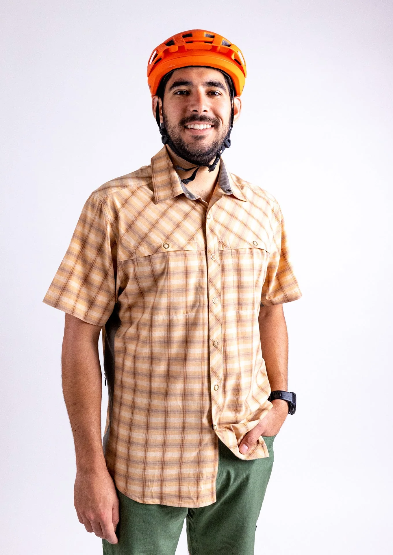 Men's Quest Super Stretch Plaid Shirt - Image 7