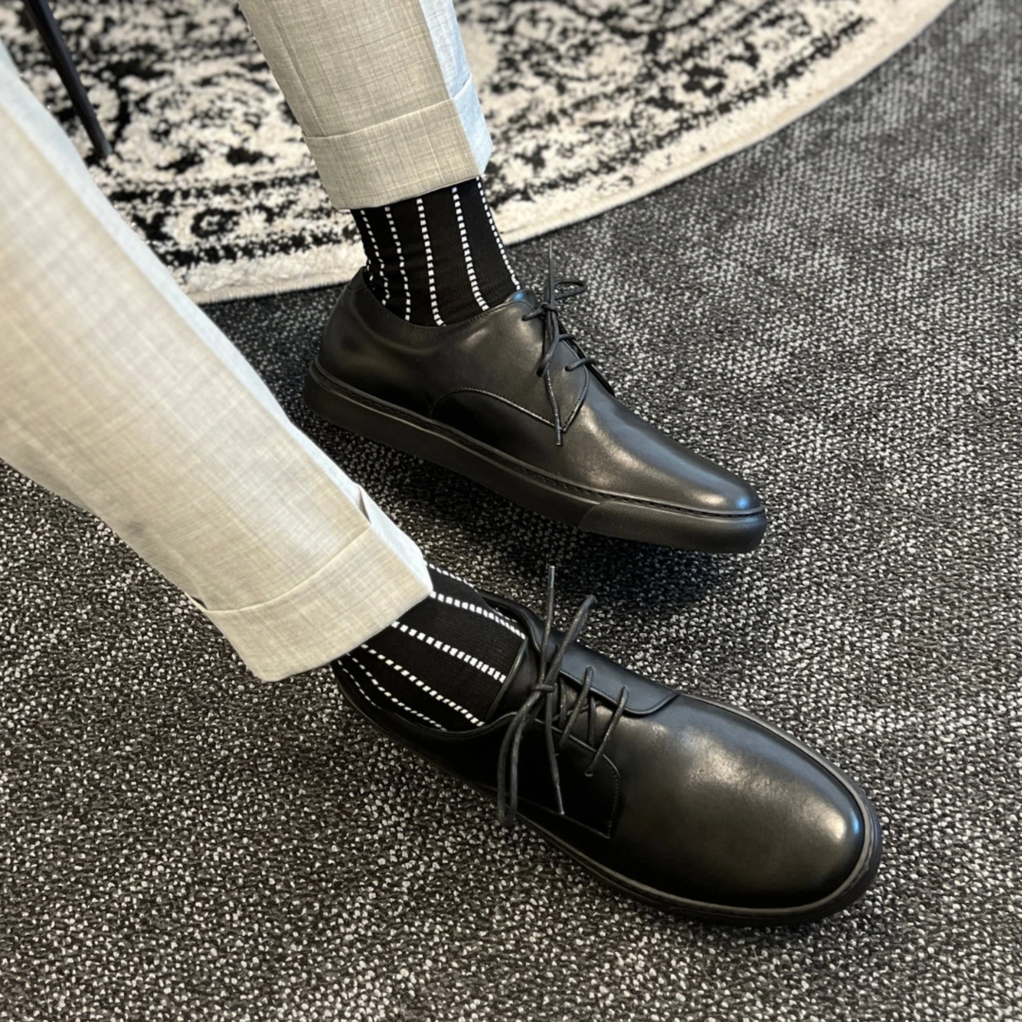 Men's Rodolfo - Black Sneakers - Image 2