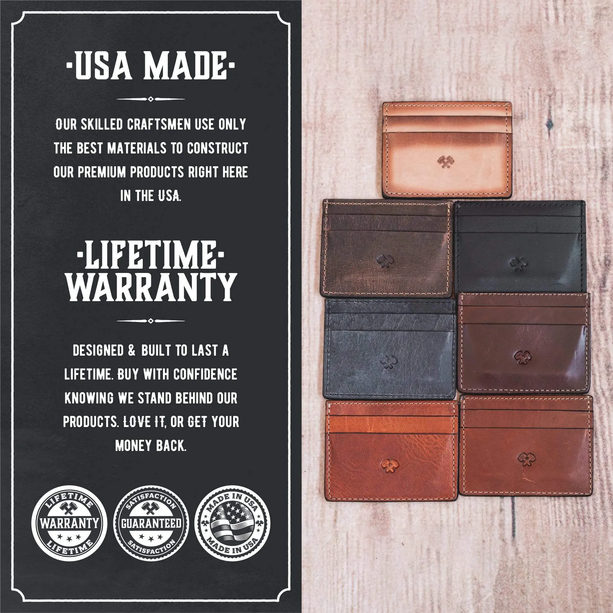 Men's Slim Front Pocket Wallet with 5 Slots - Image 5