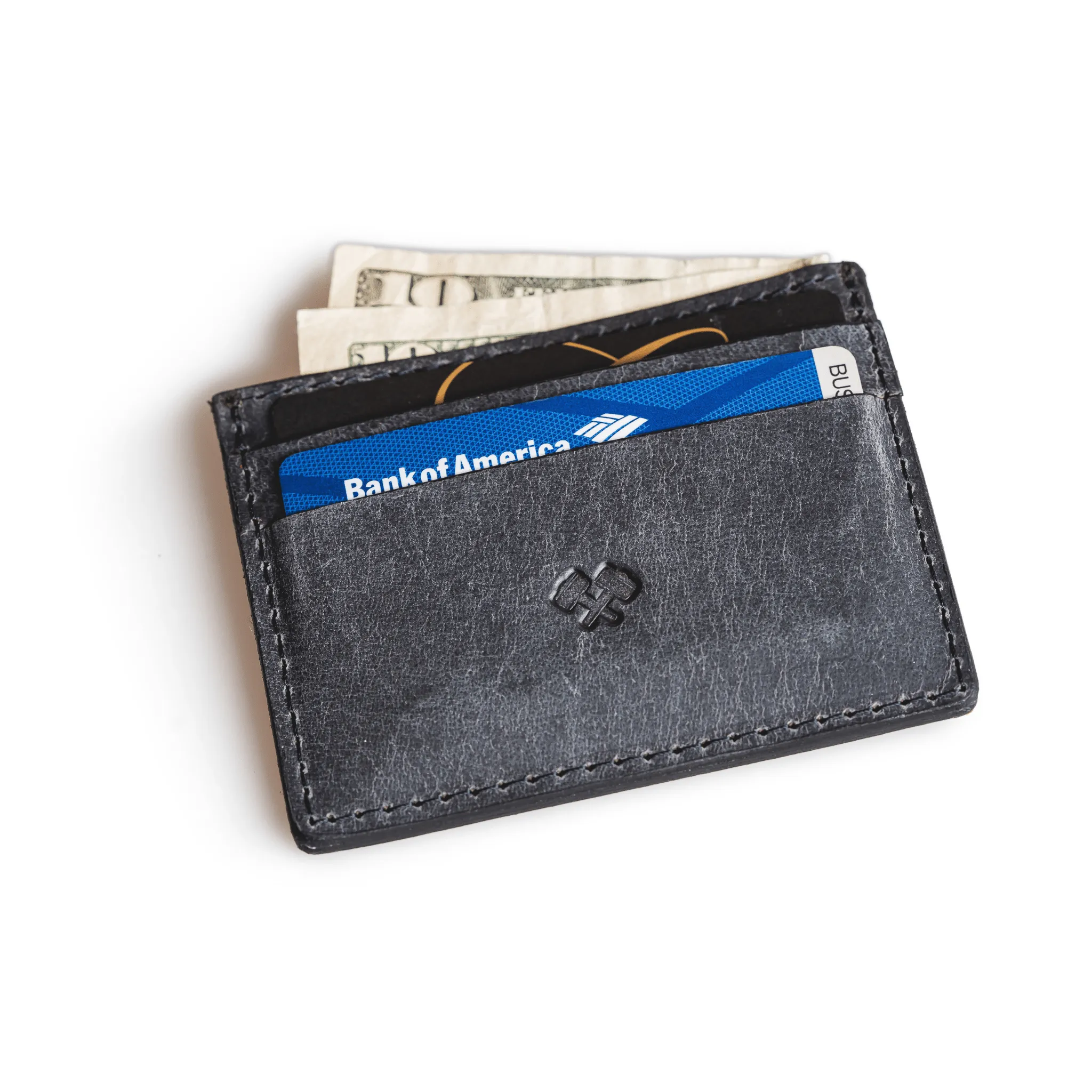 Men's Slim Front Pocket Wallet with 5 Slots - Image 6