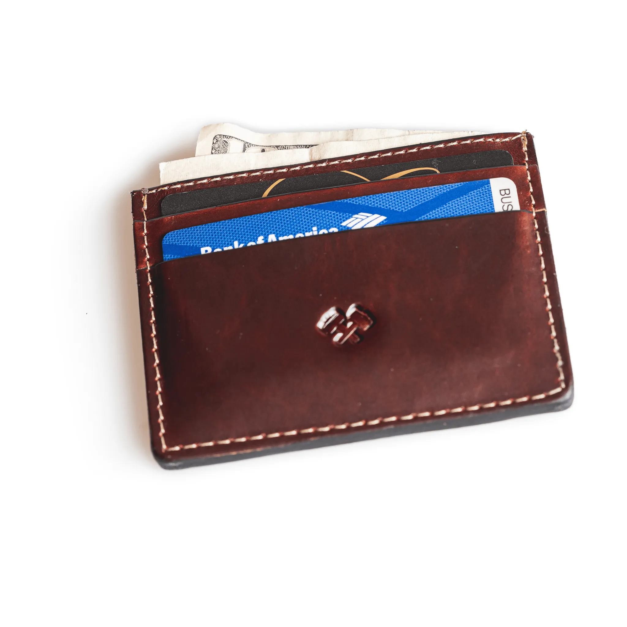 Men's Slim Front Pocket Wallet with 5 Slots - Image 9