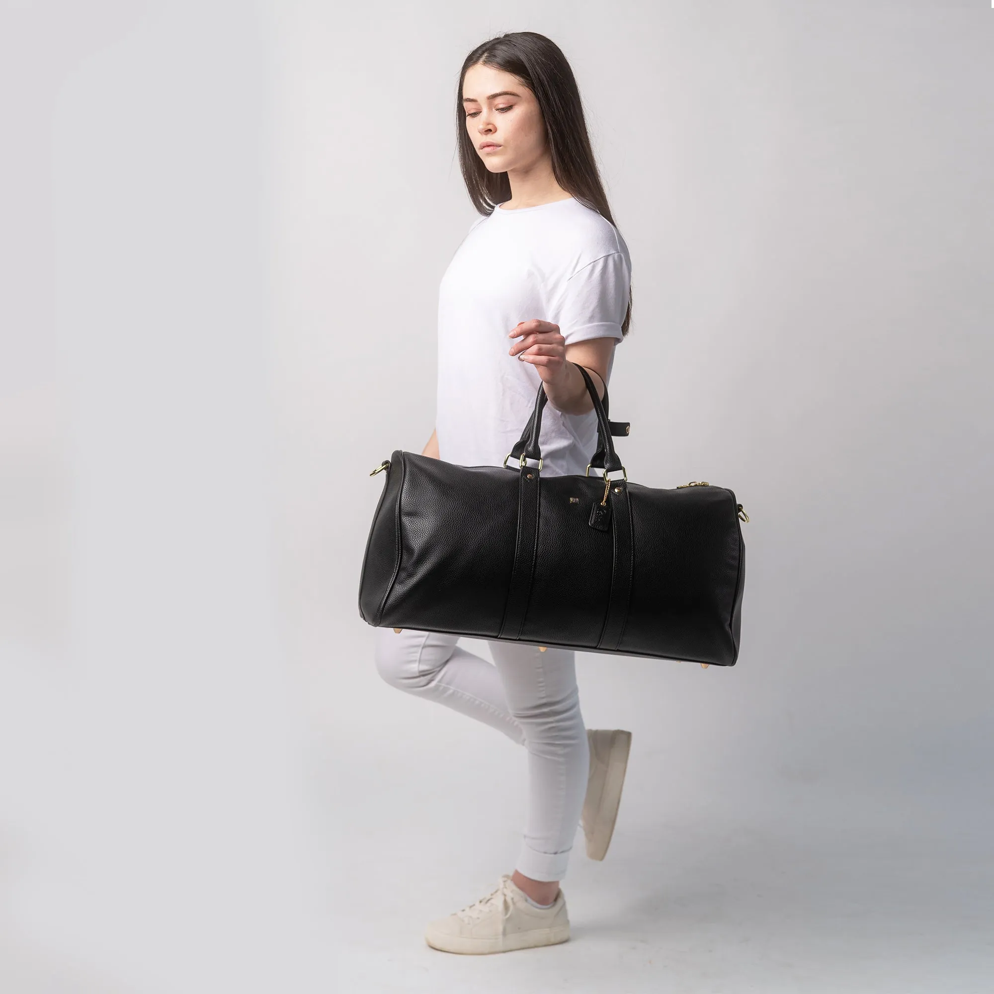 Mercer Duffel (Lux Black) - Image 2