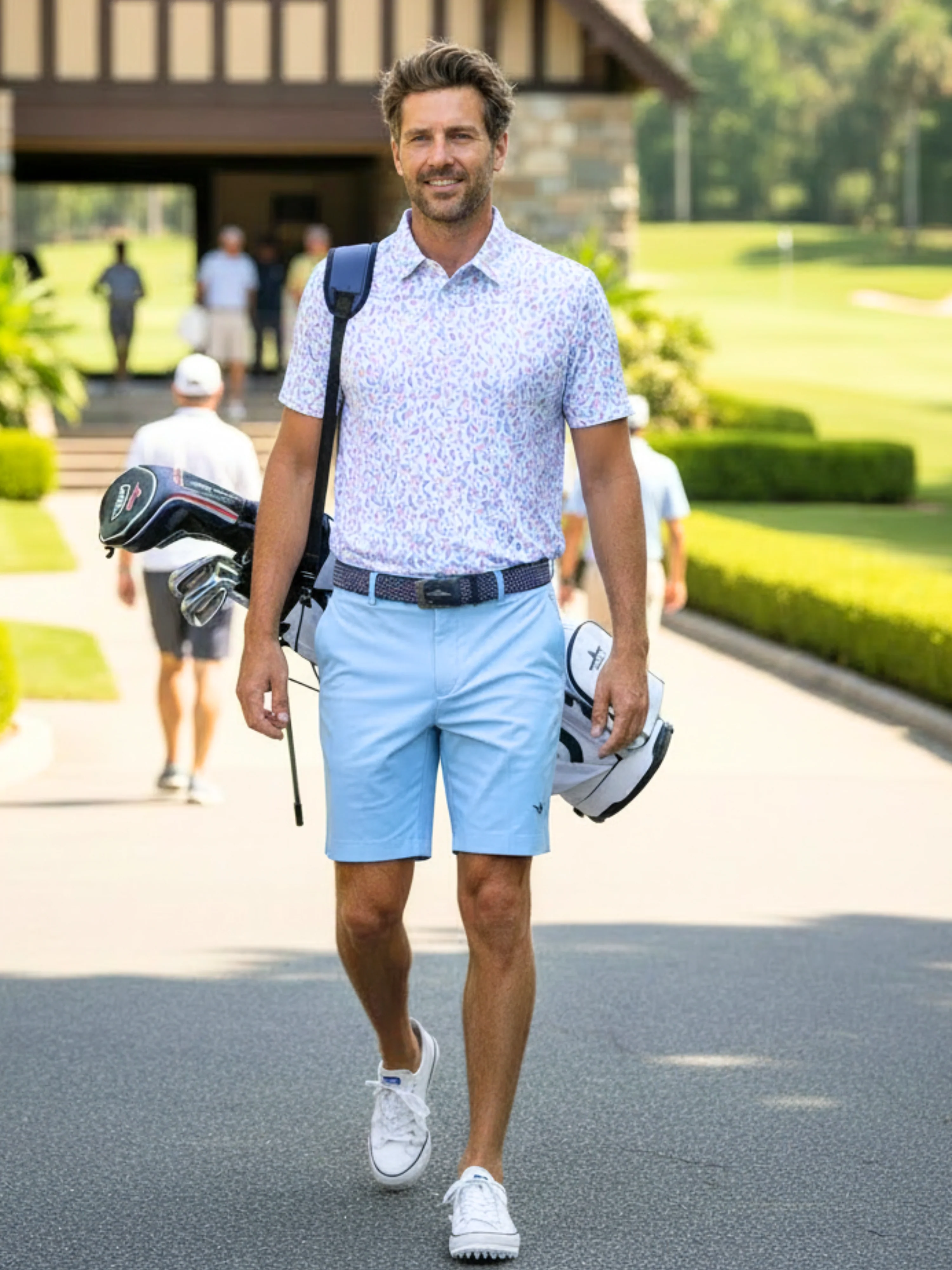 Men's Mermaid Lightweight Everyday Polo - Image 3