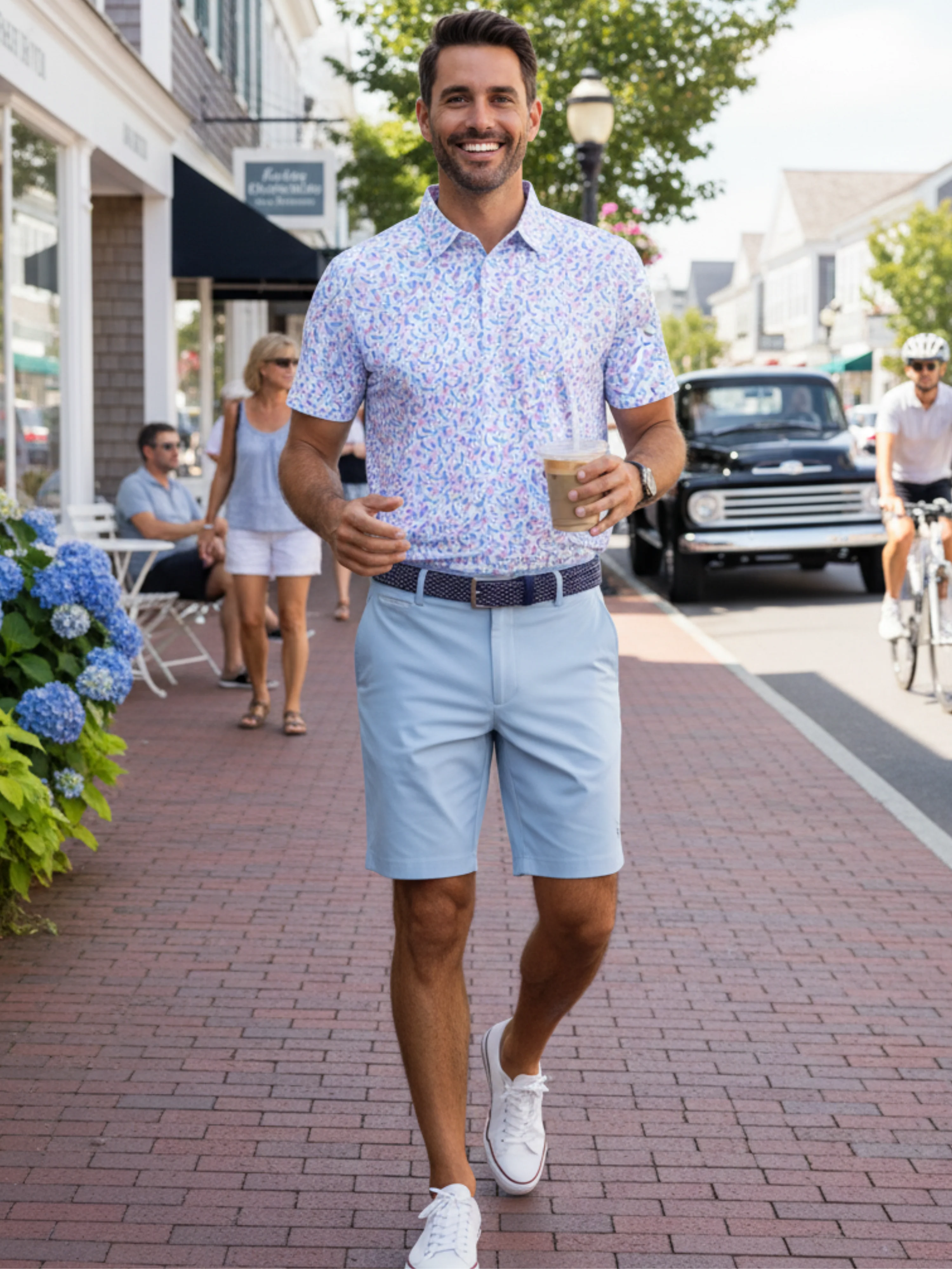 Men's Mermaid Lightweight Everyday Polo - Image 5