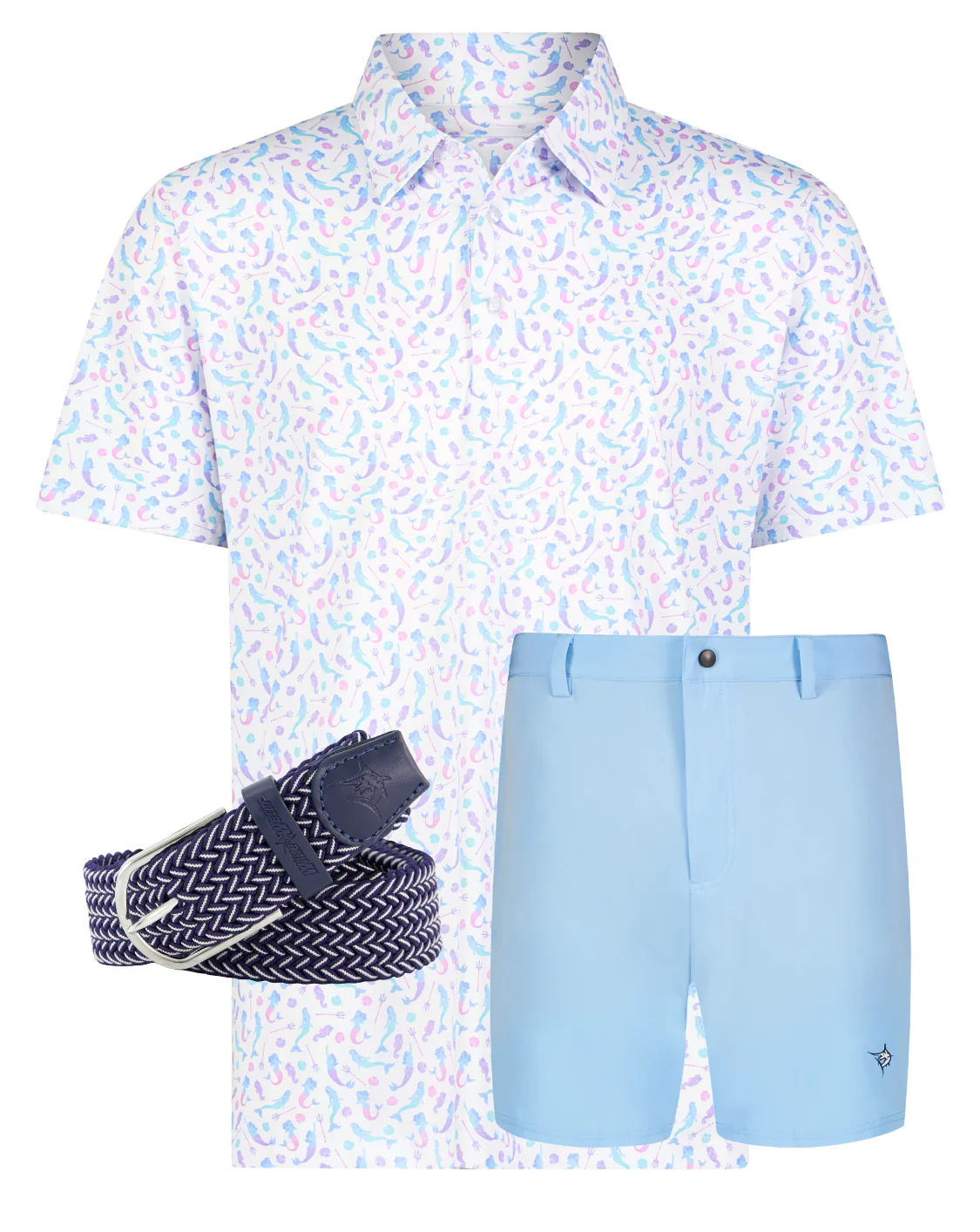 Men's Mermaid Lightweight Everyday Polo - Image 7