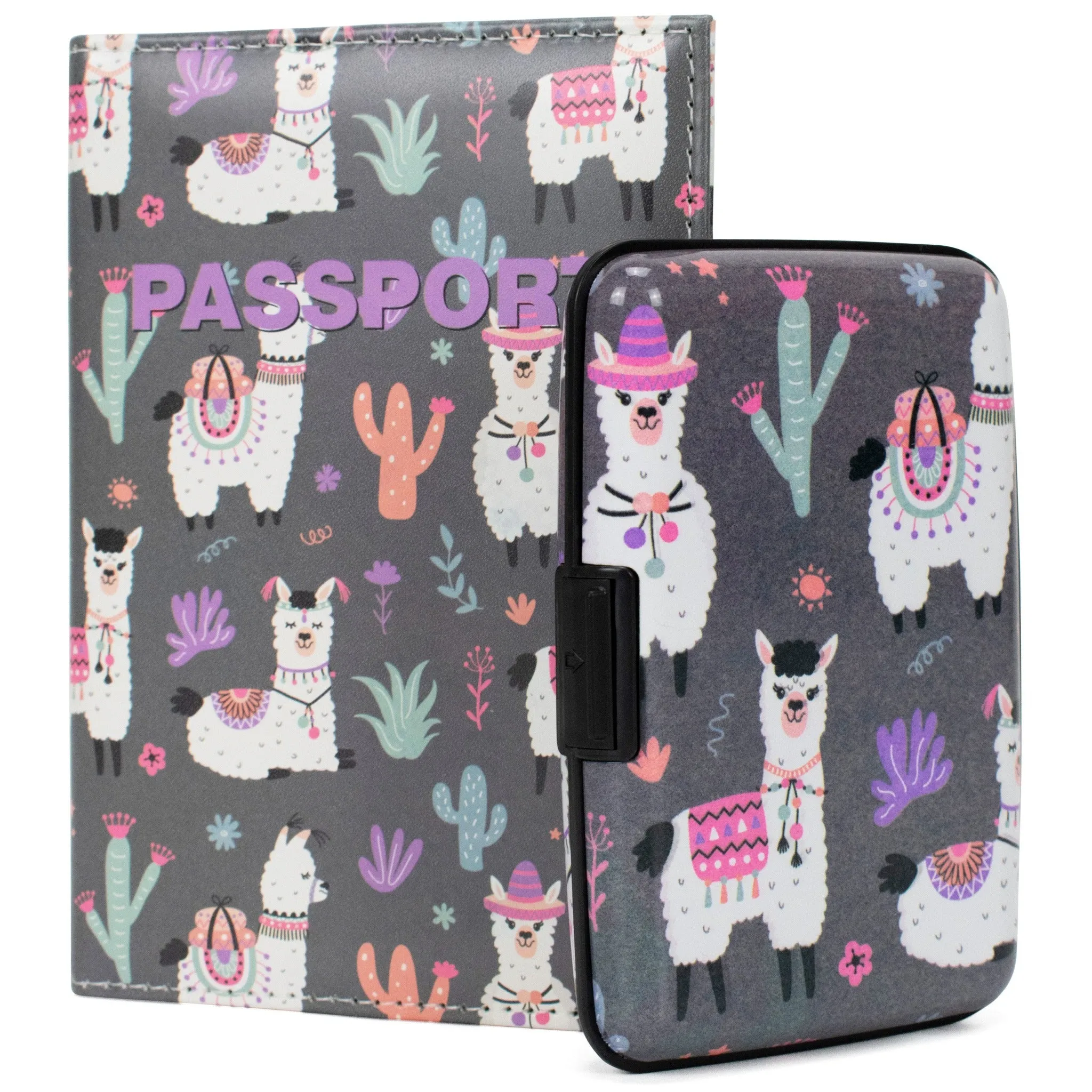 RFID Wallet & Passport Cover Set - Image 12