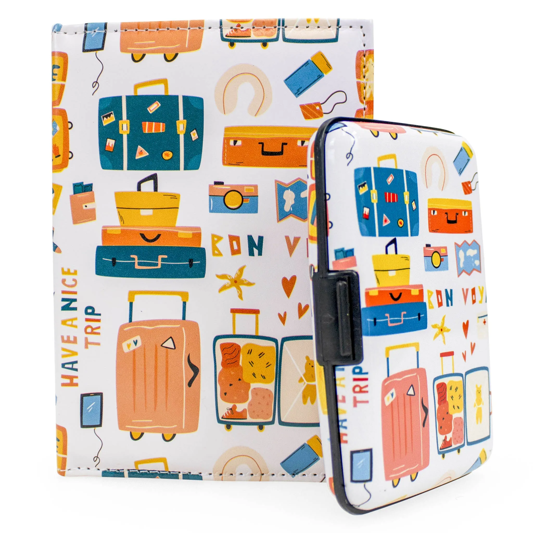 RFID Wallet & Passport Cover Set - Image 19