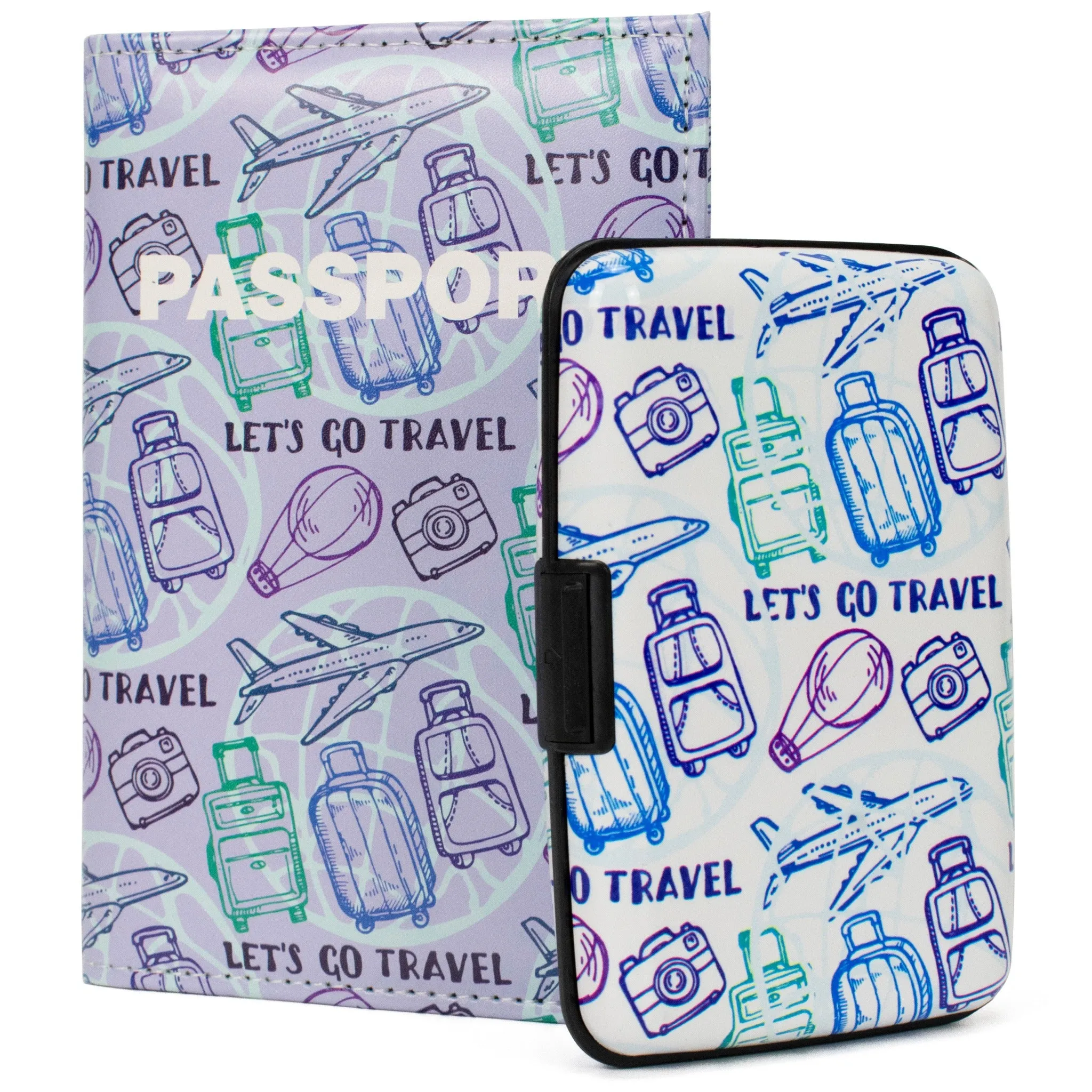 RFID Wallet & Passport Cover Set - Image 20