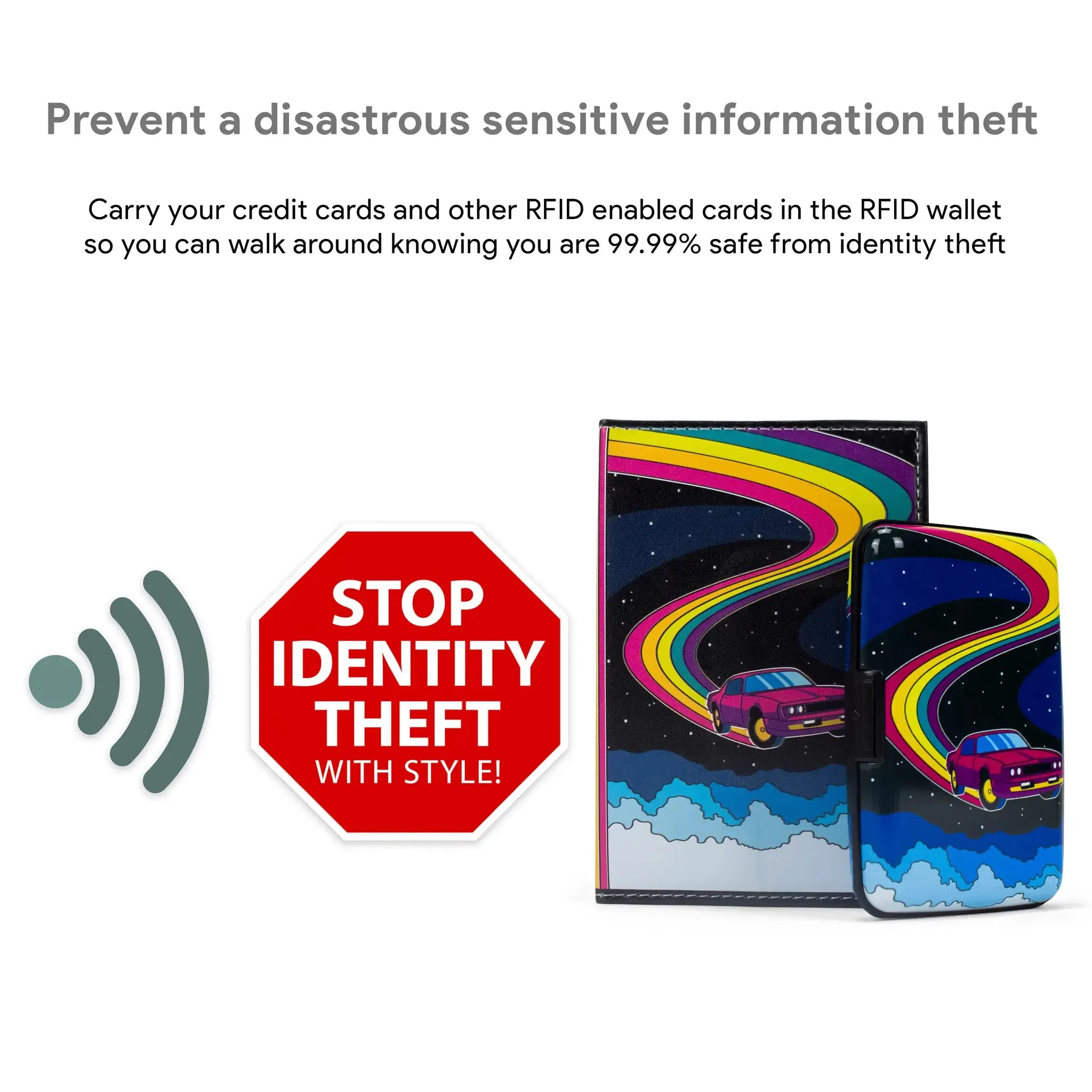RFID Wallet & Passport Cover Set - Image 3