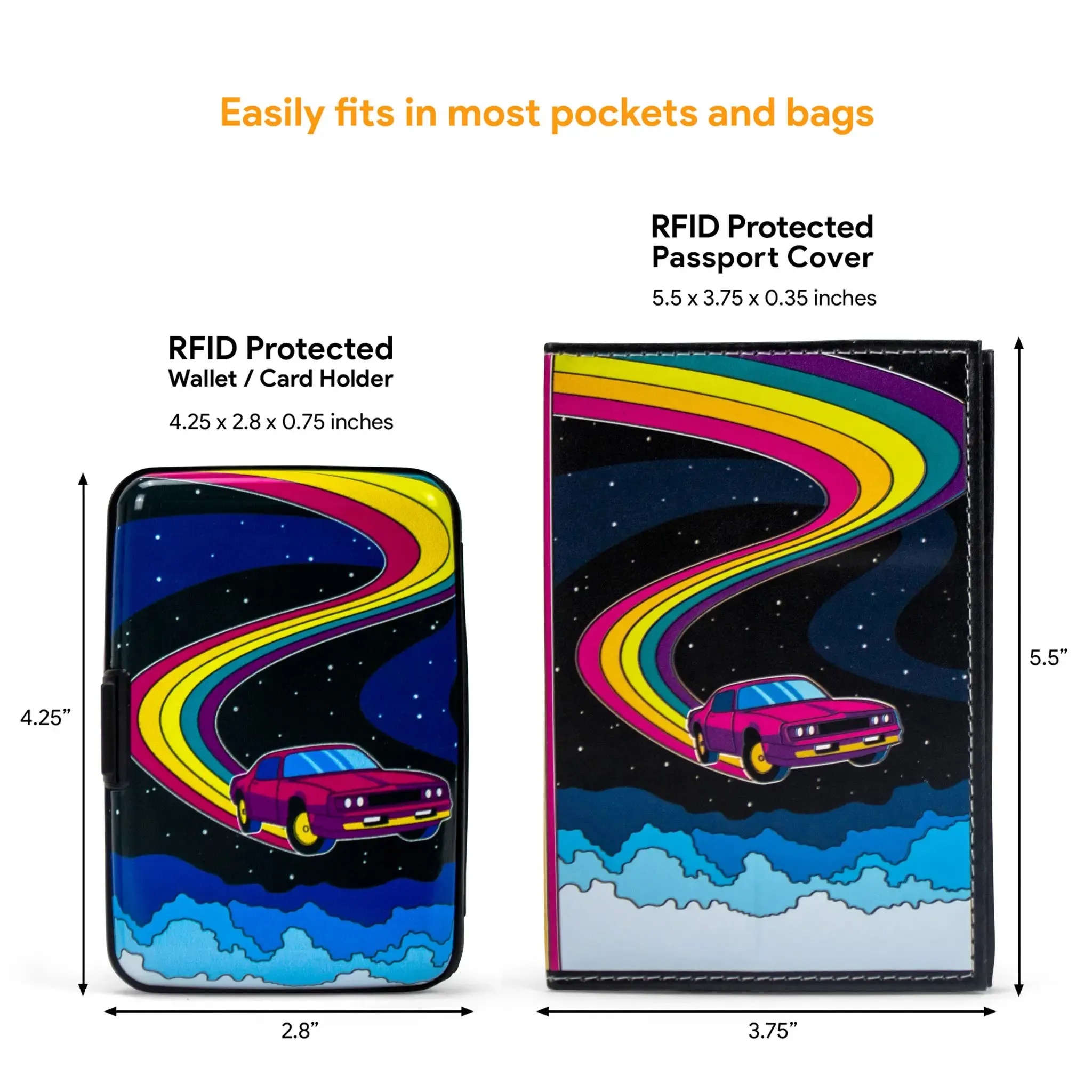 RFID Wallet & Passport Cover Set - Image 5