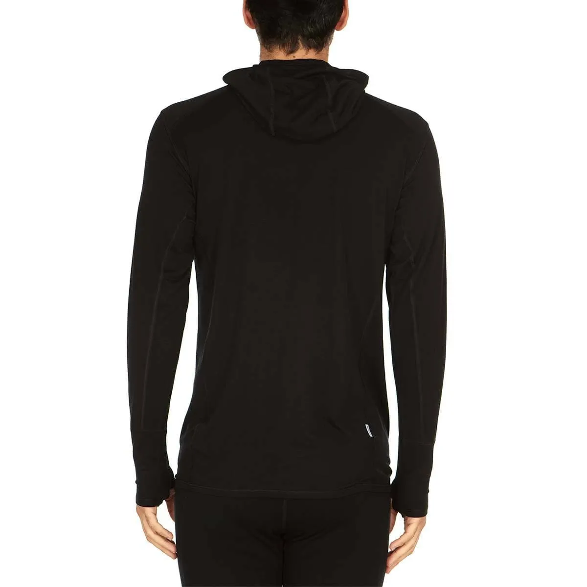 Micro Weight - Men's Wool 1/4 Zip Sun Hoodie Woolverino - Image 13