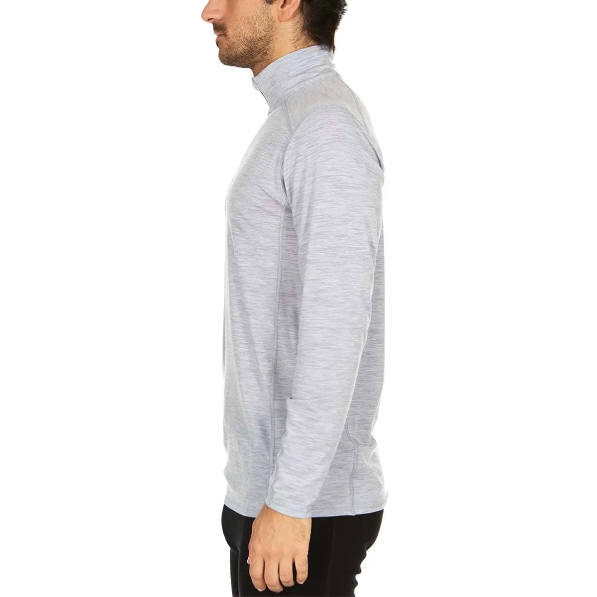 Men's Wool 1/4 Zip Woolverino - Image 4