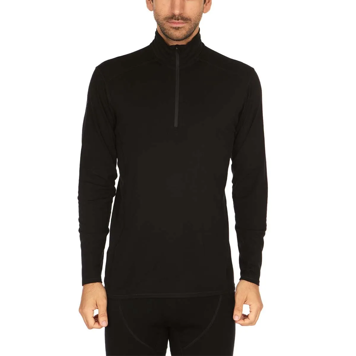 Men's Wool 1/4 Zip Woolverino - Image 5