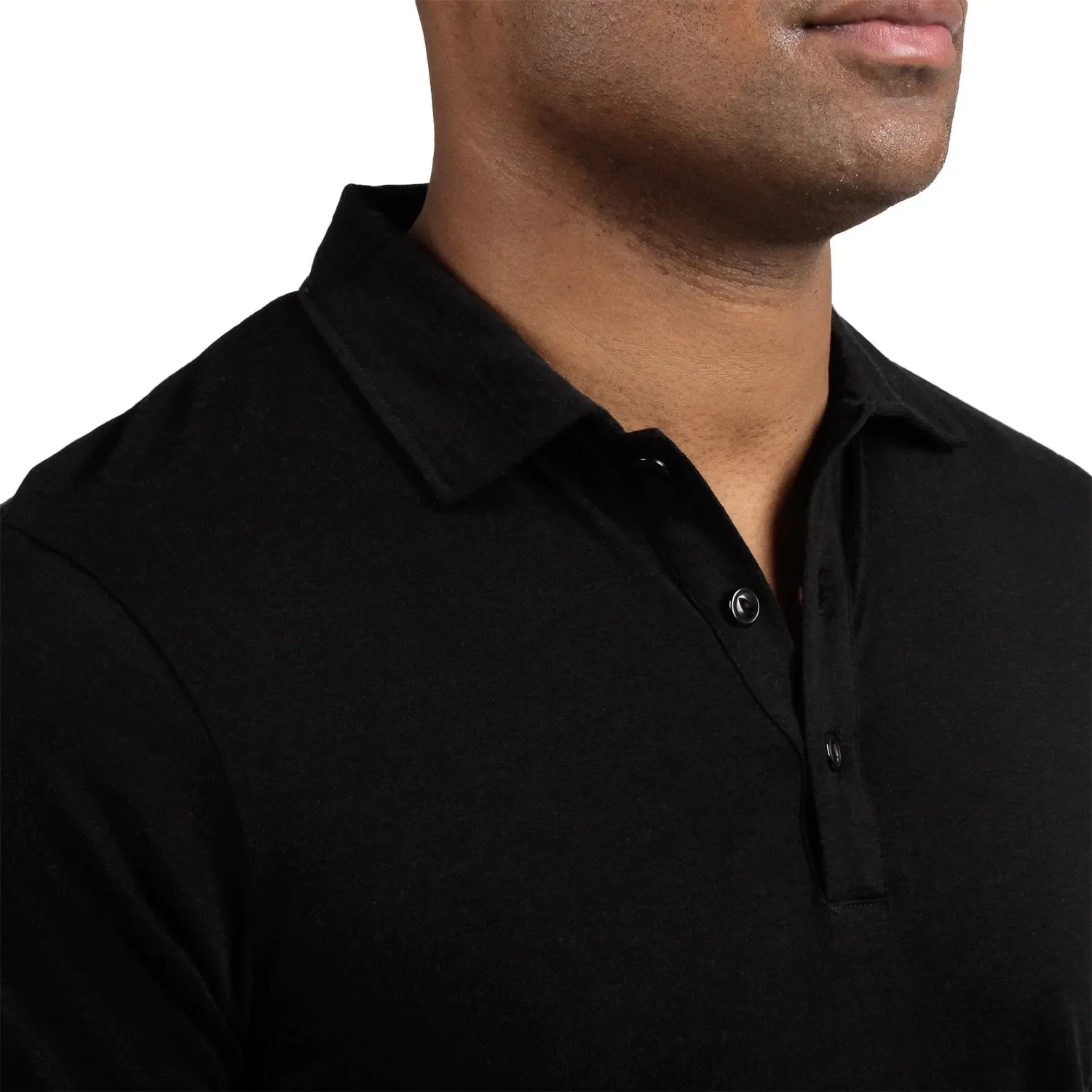 Men's Wool Polo Woolverino - Image 3