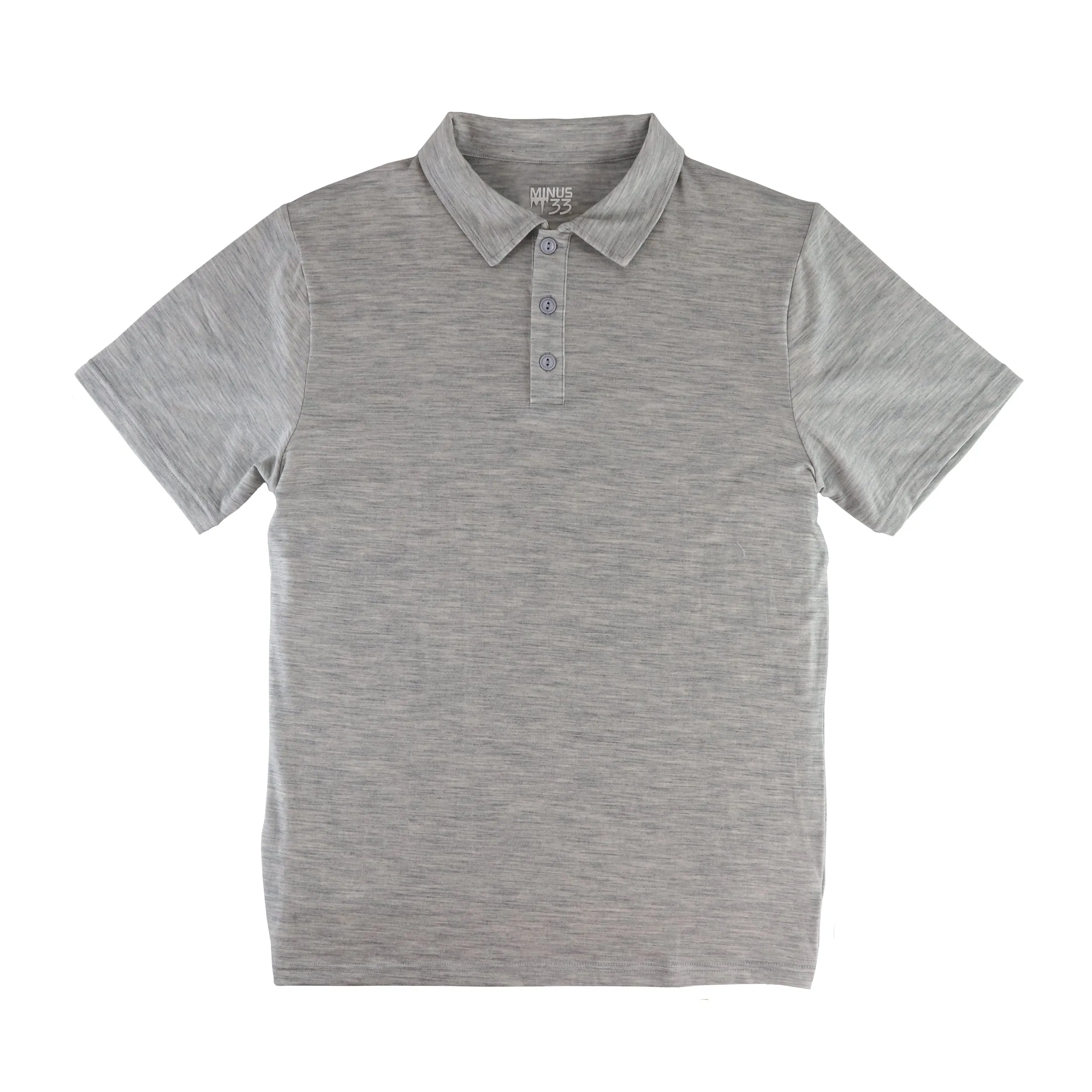 Men's Wool Polo Woolverino - Image 4