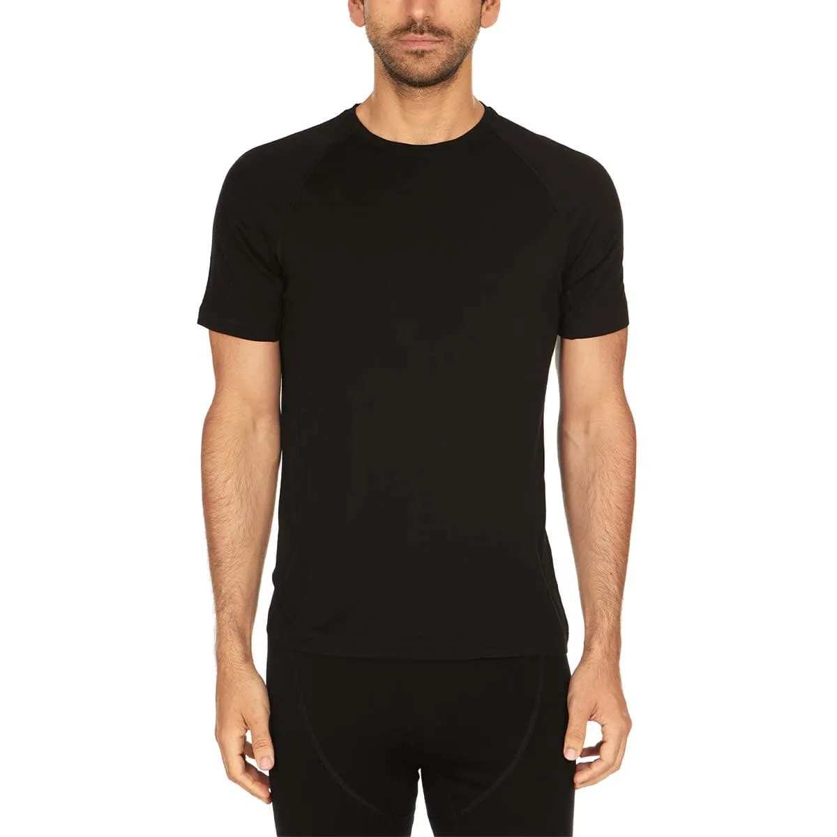 Micro Weight - Men's Wool Raglan T-Shirt Woolverino - Image 12