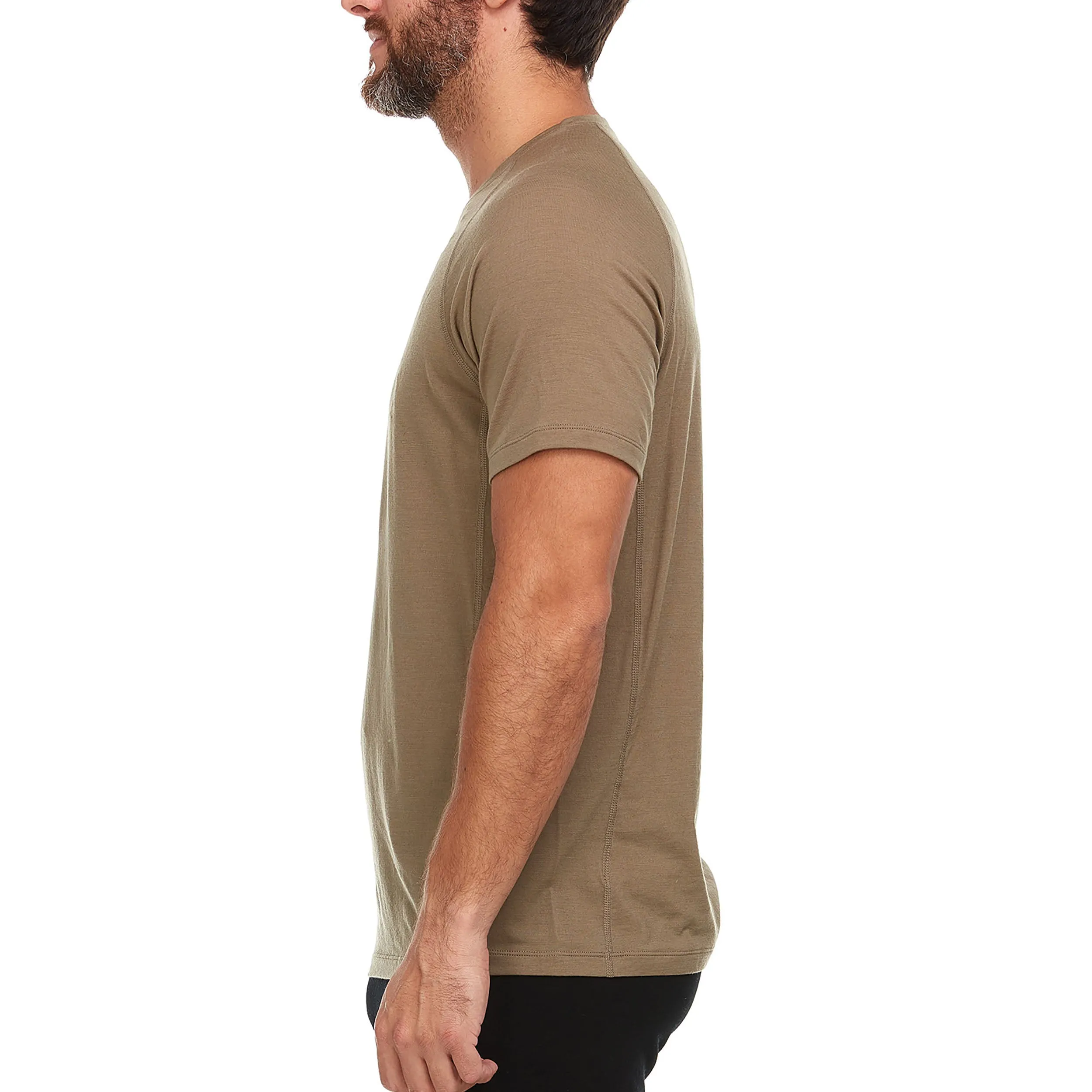 Micro Weight - Men's Wool Raglan T-Shirt Woolverino - Image 27