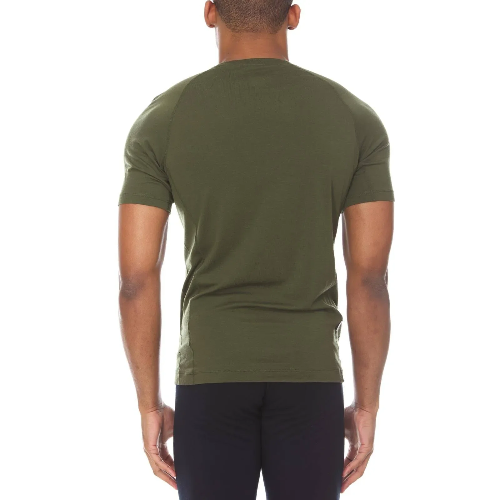Micro Weight - Men's Wool Raglan T-Shirt Woolverino - Image 3