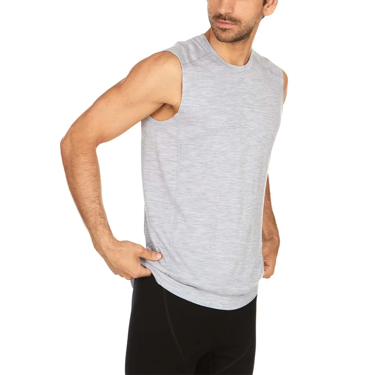 Men's Wool Sleeveless Tank Top Woolverino - Image 4