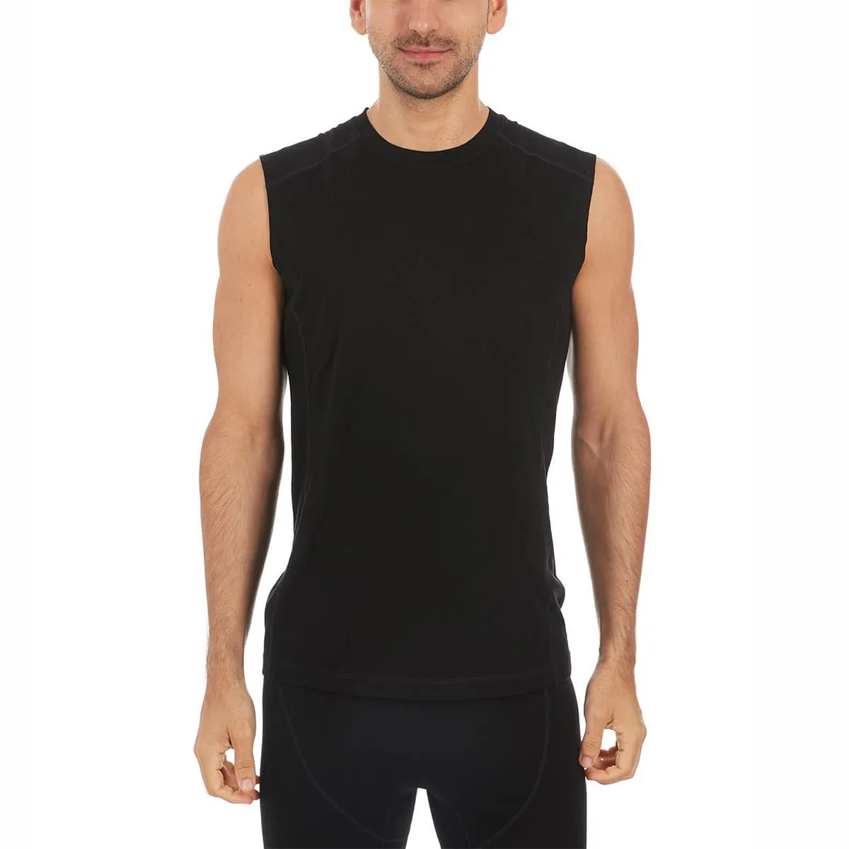 Men's Wool Sleeveless Tank Top Woolverino - Image 5
