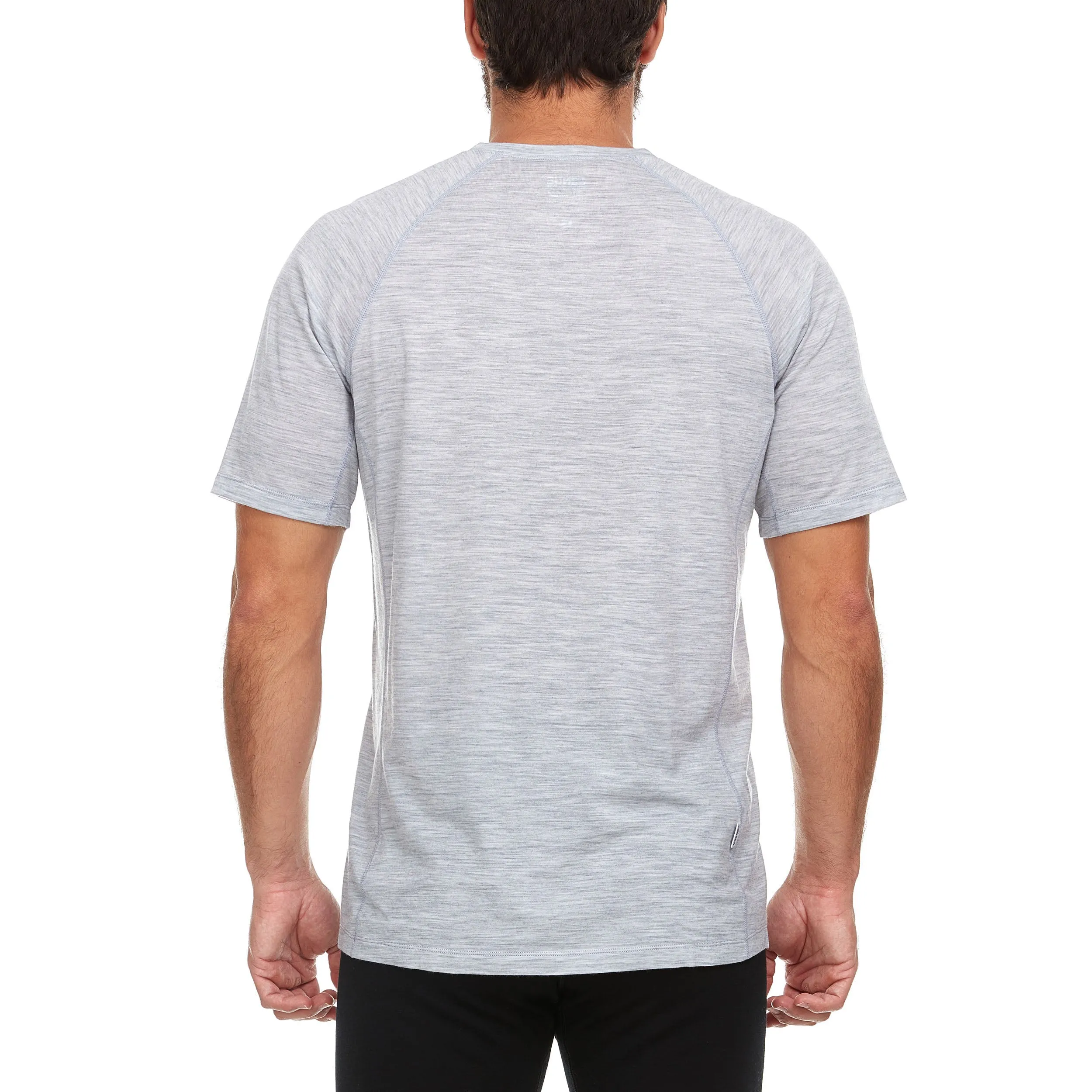 Micro Weight - Men's Wool V-Neck T-Shirt Woolverino - Image 6
