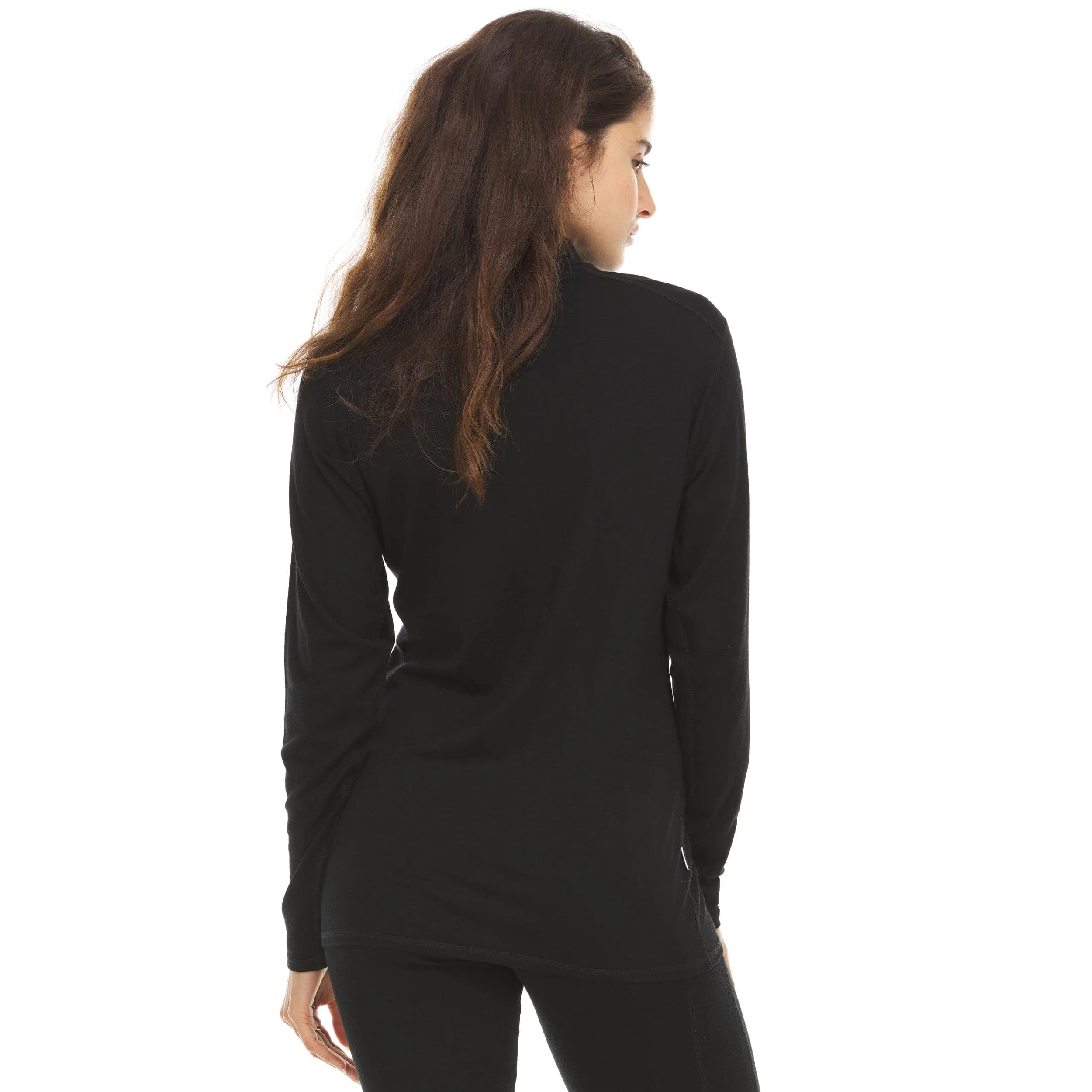Micro Weight - Women's Wool 1/4 Zip Woolverino - Image 4
