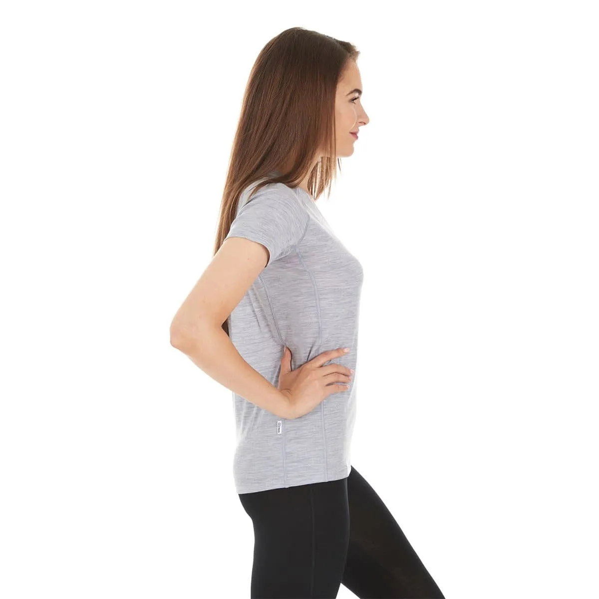 Women's Wool V-Neck T-Shirt - Image 5