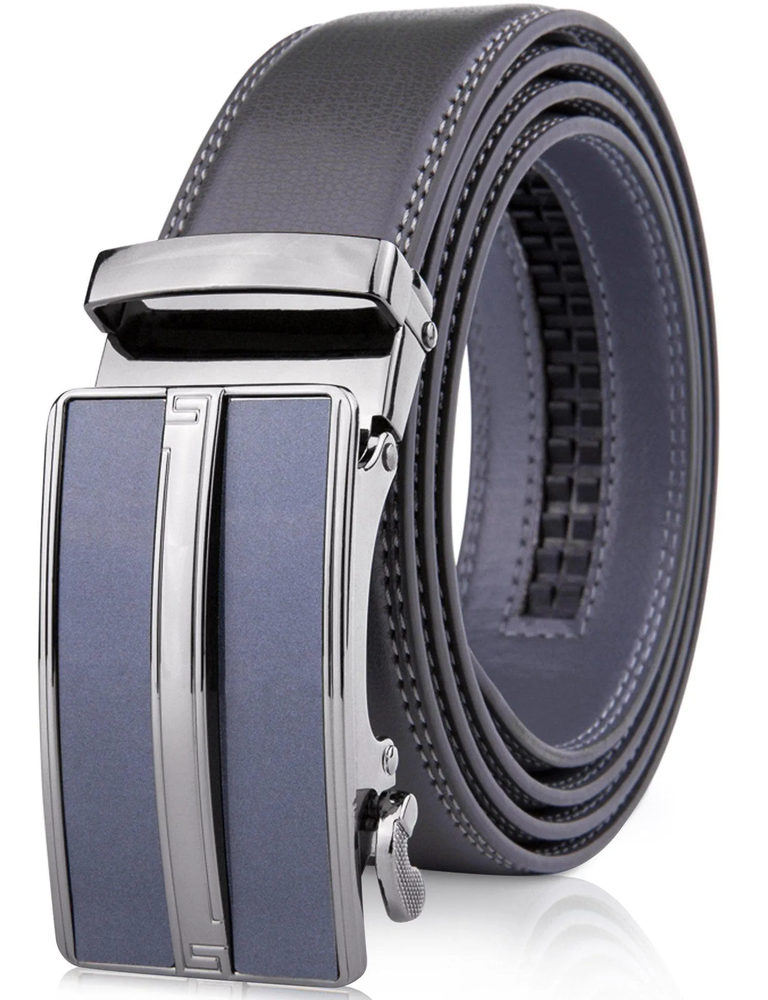 Microfiber Leather Ratchet Belt - Image 20