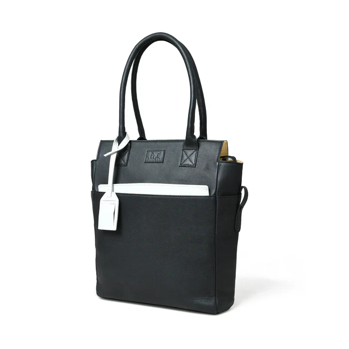 Midnight Elegance Noir Shopper Tote - Image 2