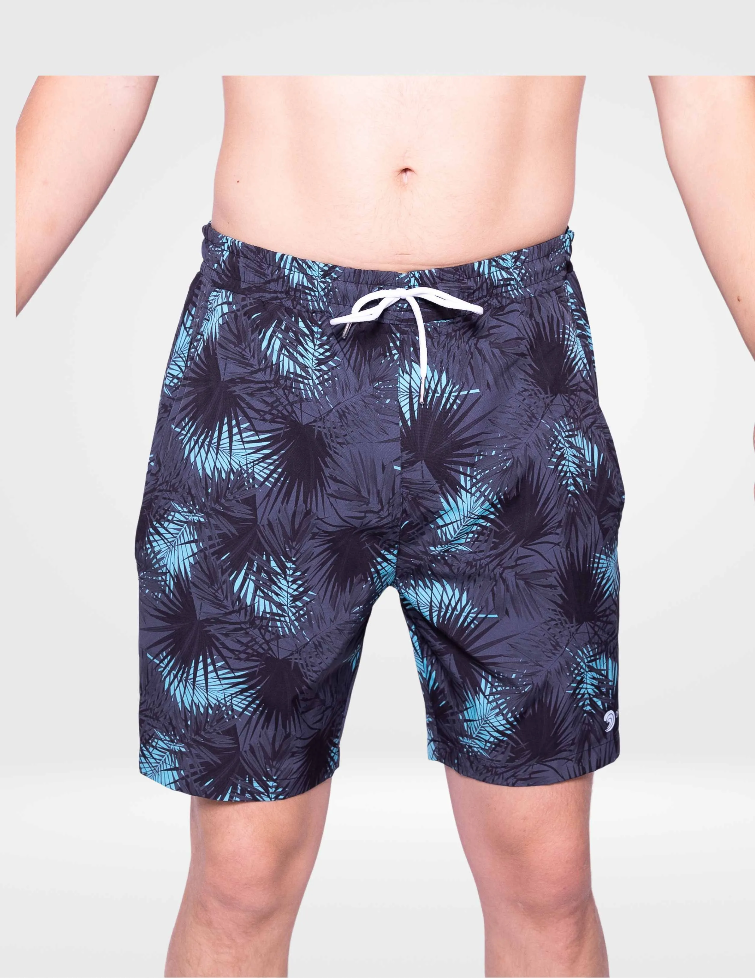Midnight Palms - Waterproof Swim Shorts With A Waterproof Pocket - Image 4
