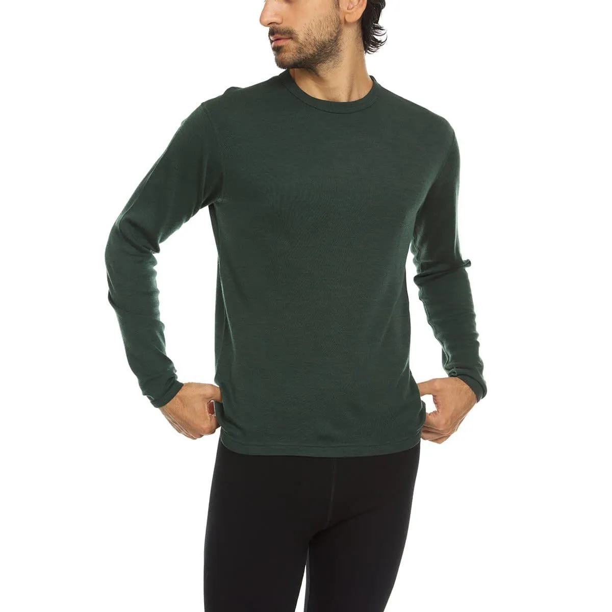 Midweight - Chocorua Men's Crew 100% Merino Wool - Image 13