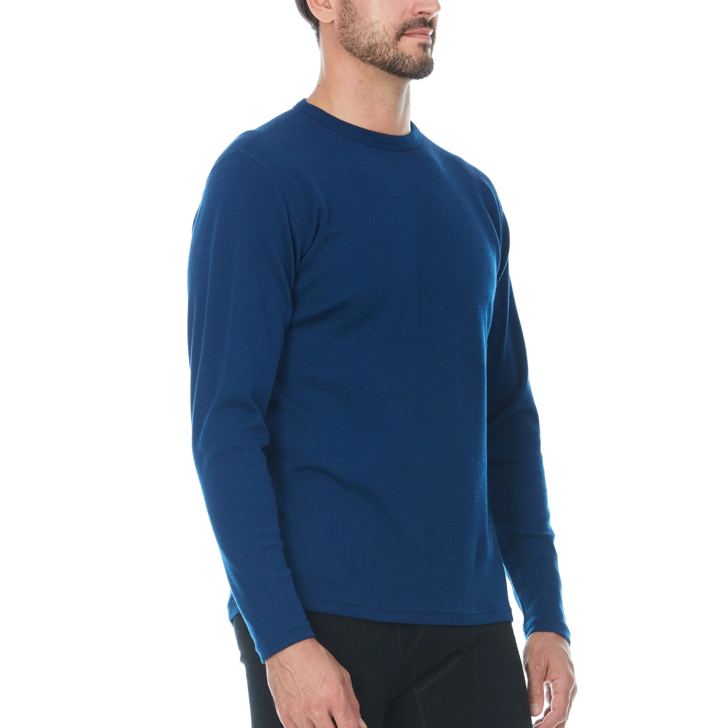 Midweight - Chocorua Men's Crew 100% Merino Wool - Image 3