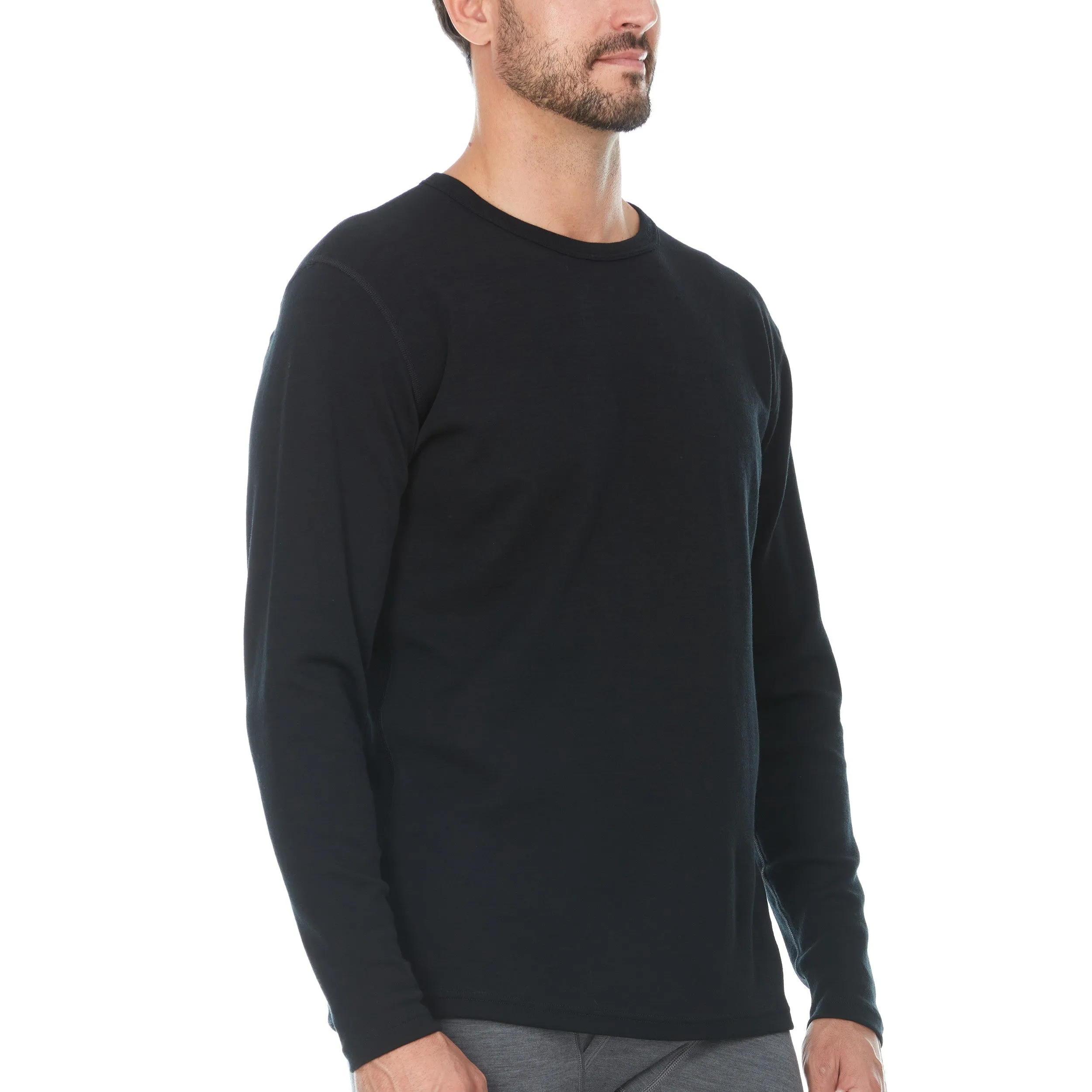 Midweight - Chocorua Men's Crew 100% Merino Wool - Image 7