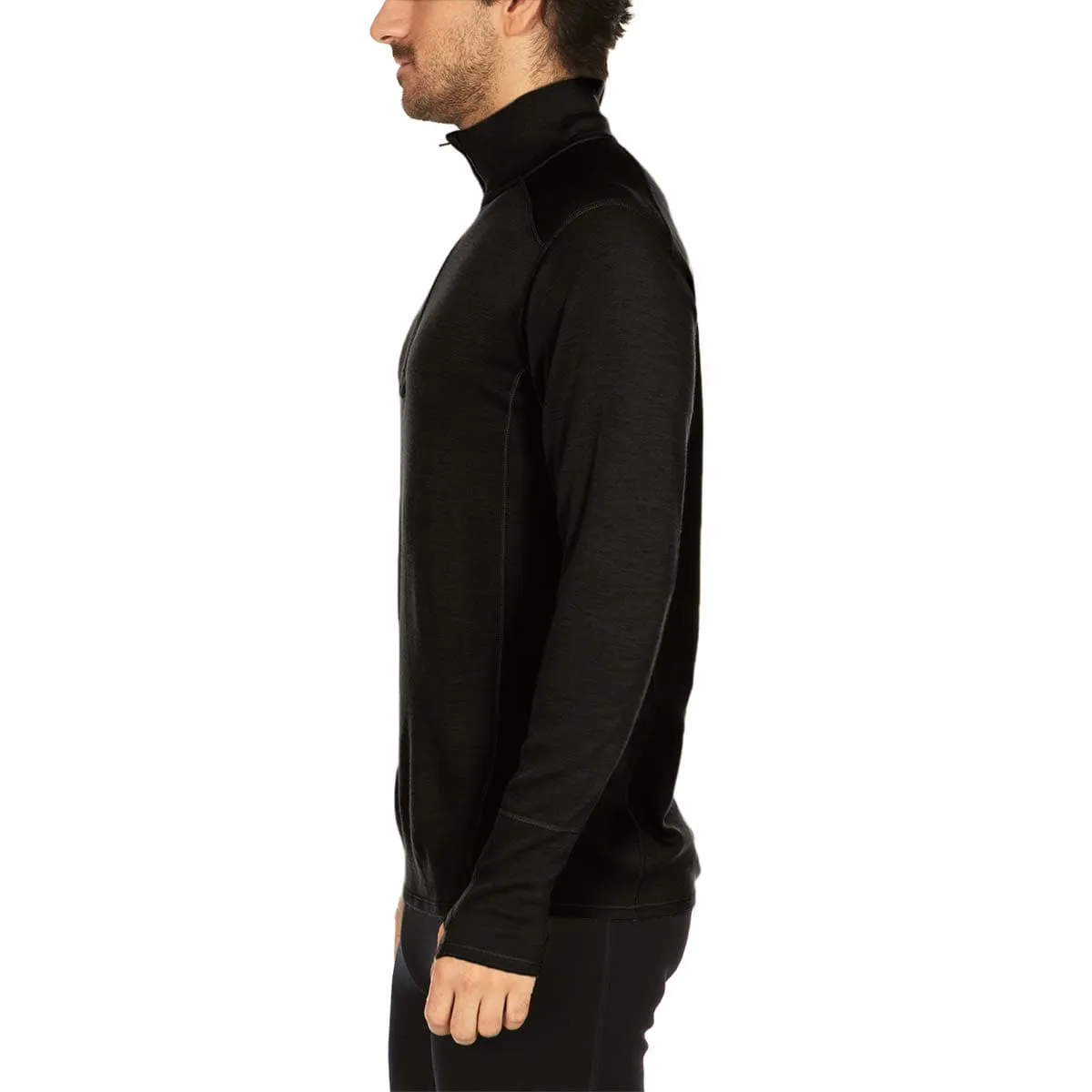 Midweight - Isolation Men's 1/4 Zip 100% Merino Wool - Image 18