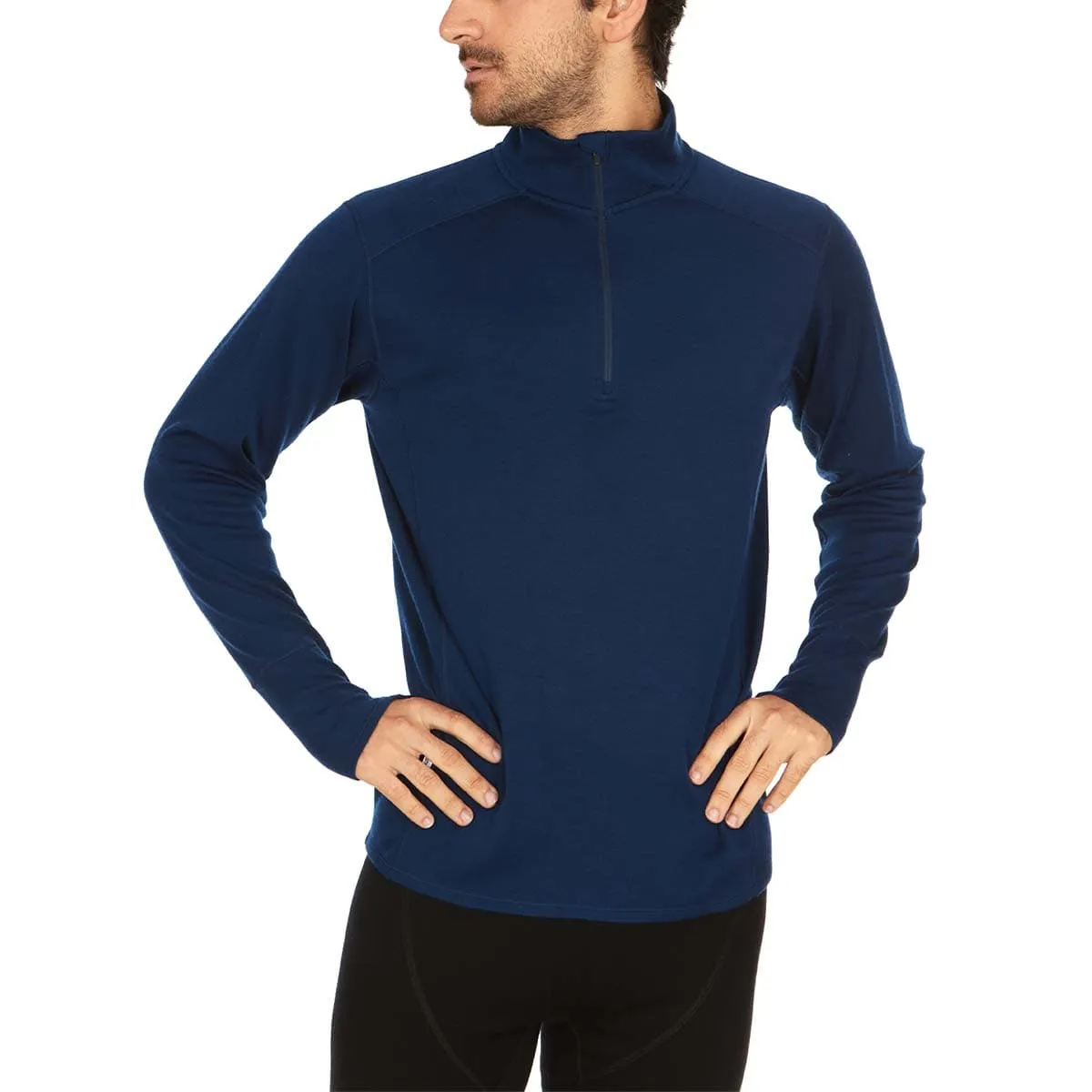 Midweight - Isolation Men's 1/4 Zip 100% Merino Wool - Image 19