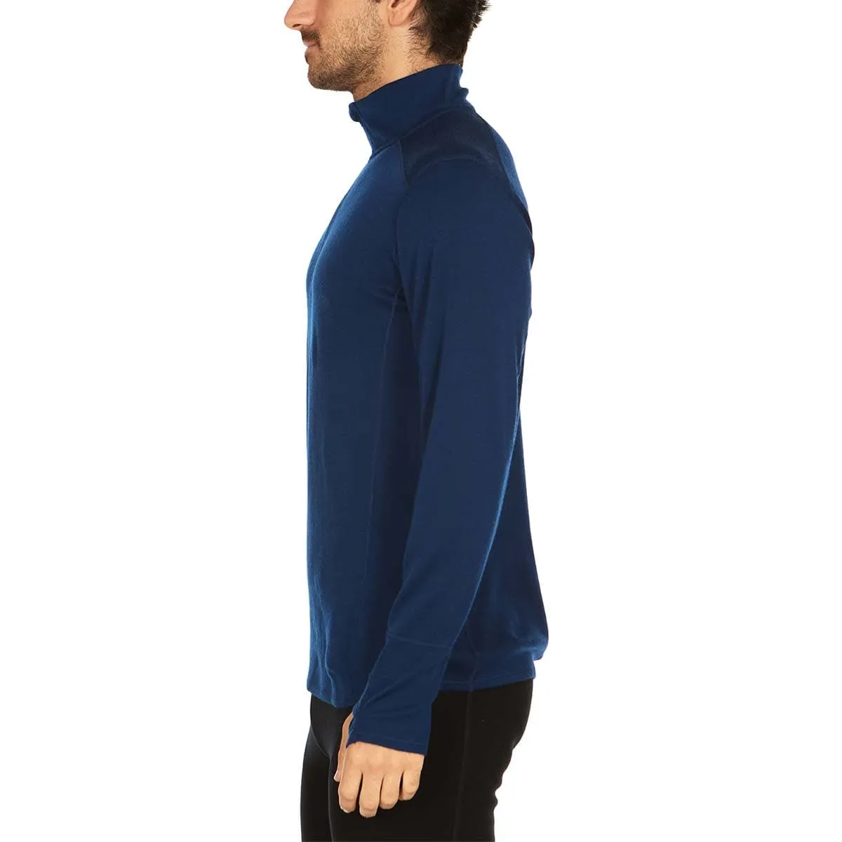 Midweight - Isolation Men's 1/4 Zip 100% Merino Wool - Image 21