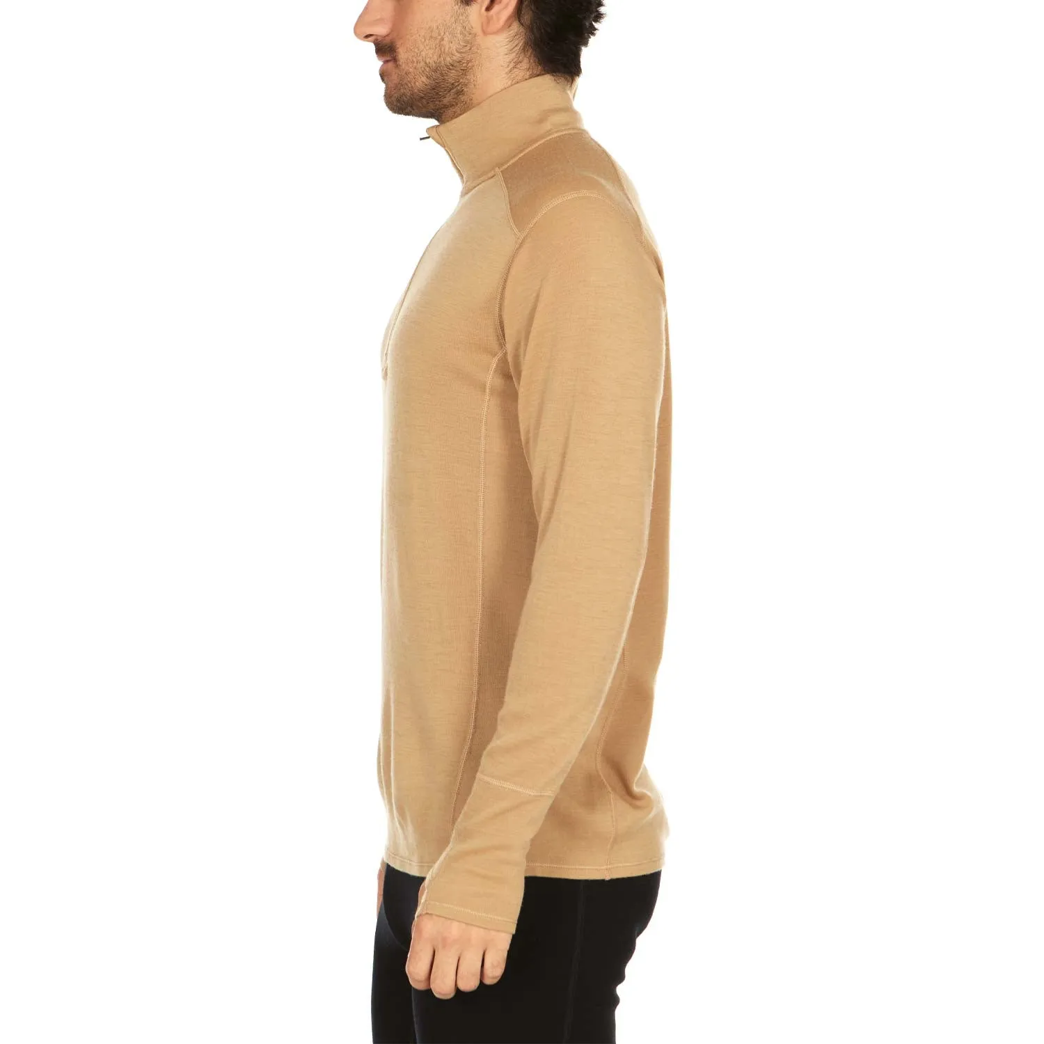 Midweight - Isolation Men's 1/4 Zip 100% Merino Wool - Image 41