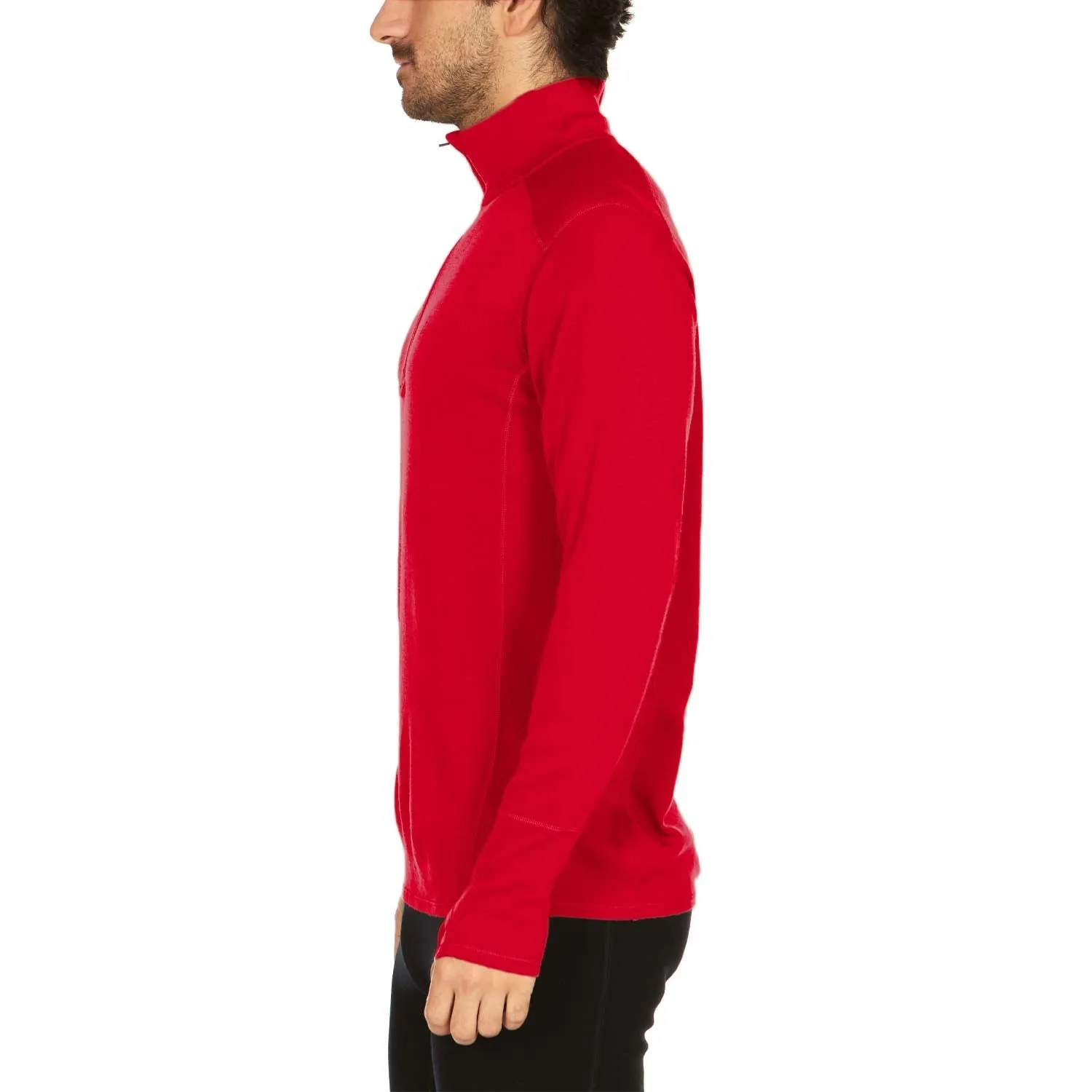 Midweight - Isolation Men's 1/4 Zip 100% Merino Wool - Image 44