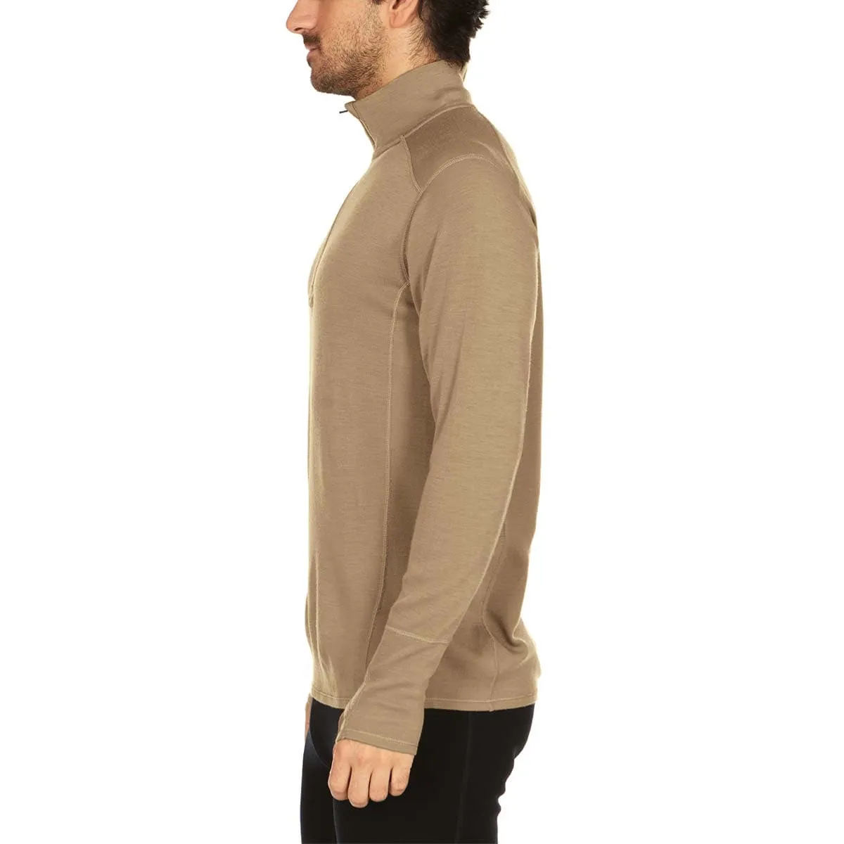 Midweight - Isolation Men's 1/4 Zip 100% Merino Wool - Image 9