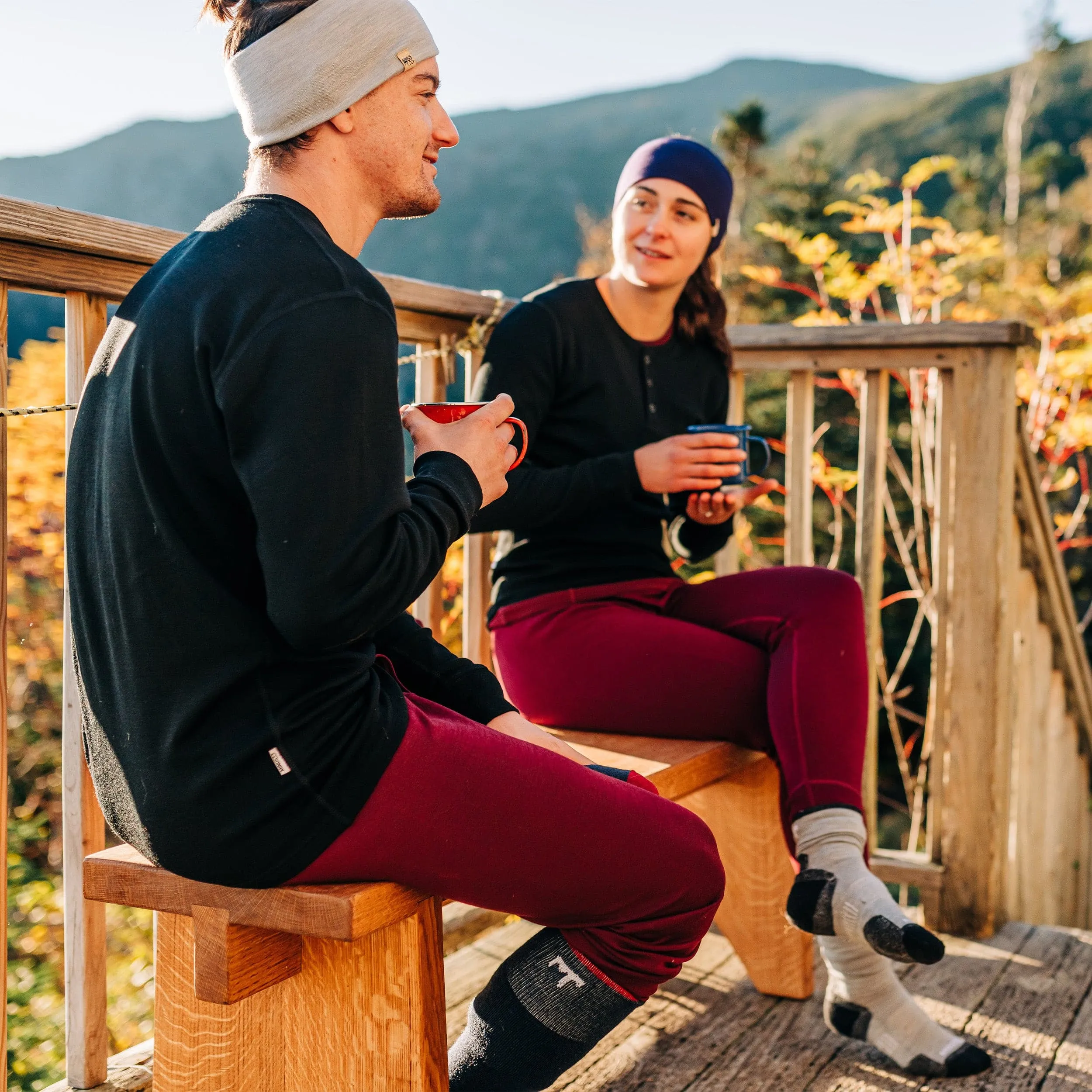 Midweight - Kancamagus Men's Bottom 100% Merino Wool - Image 24