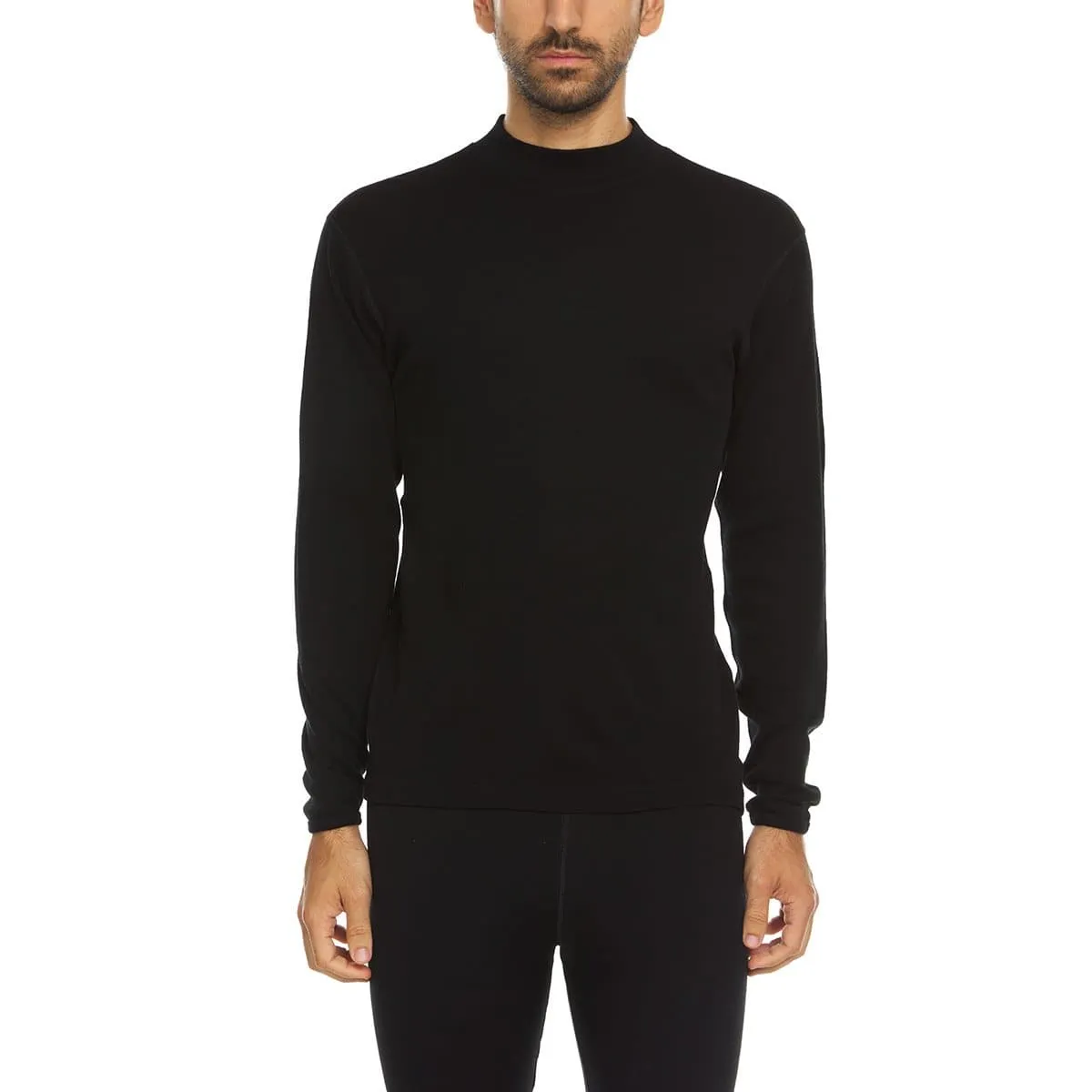 Midweight - Rogers Mock Neck 100% Merino Wool - Image 5