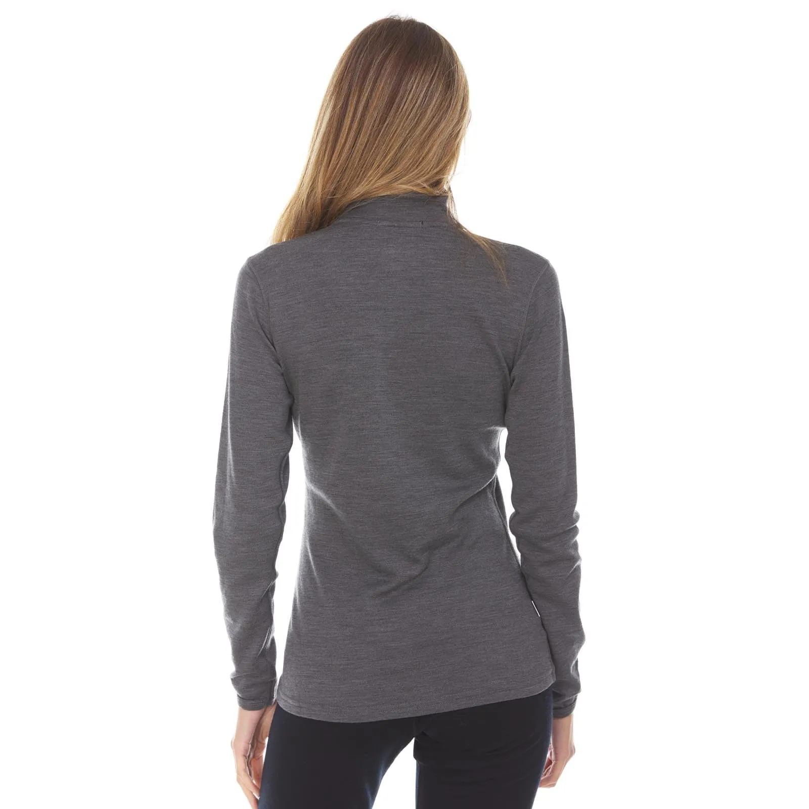 Sequoia Women's 1/4 Zip 100% Merino Wool - Image 11