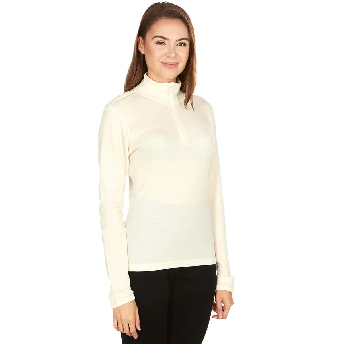Sequoia Women's 1/4 Zip 100% Merino Wool - Image 13