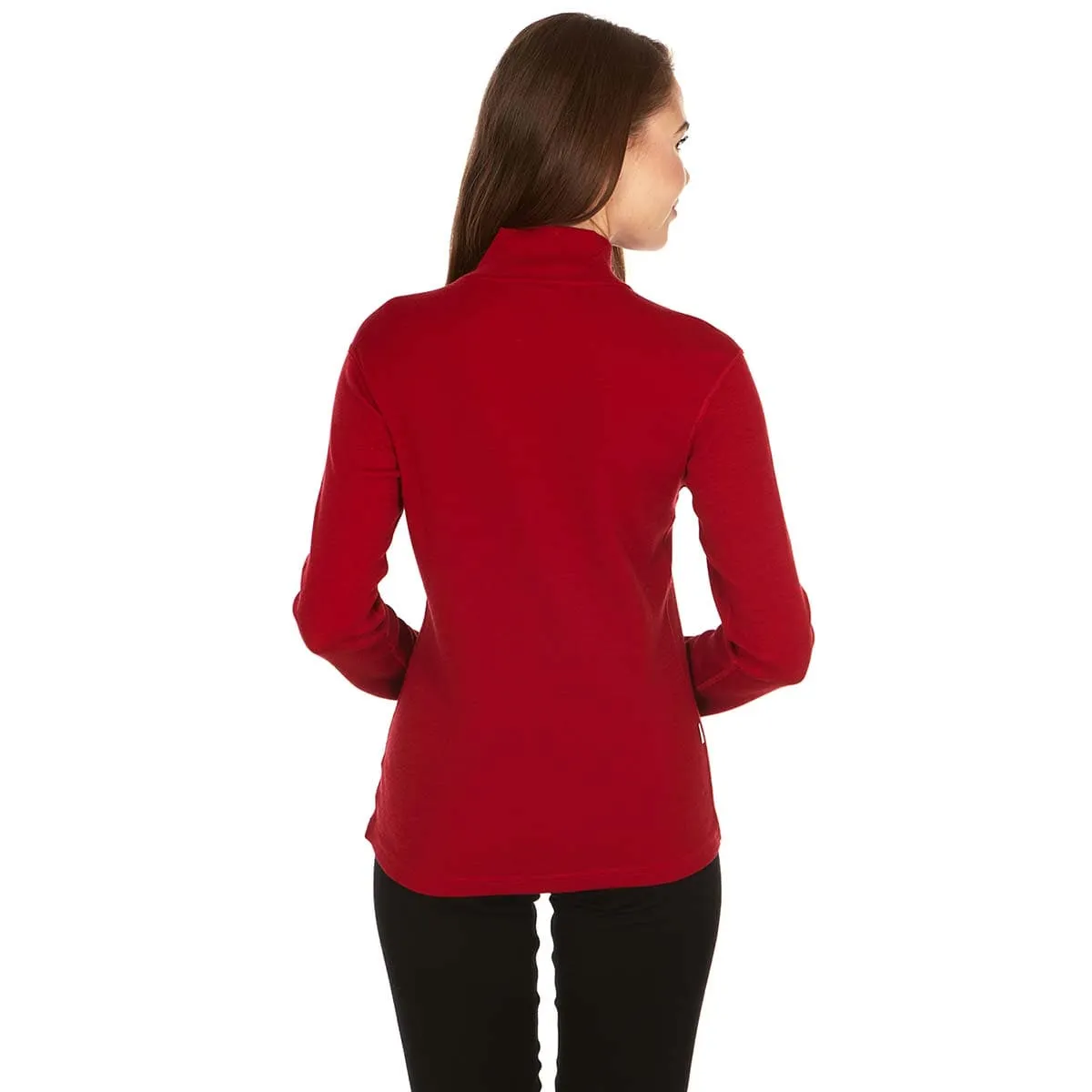 Sequoia Women's 1/4 Zip 100% Merino Wool - Image 22