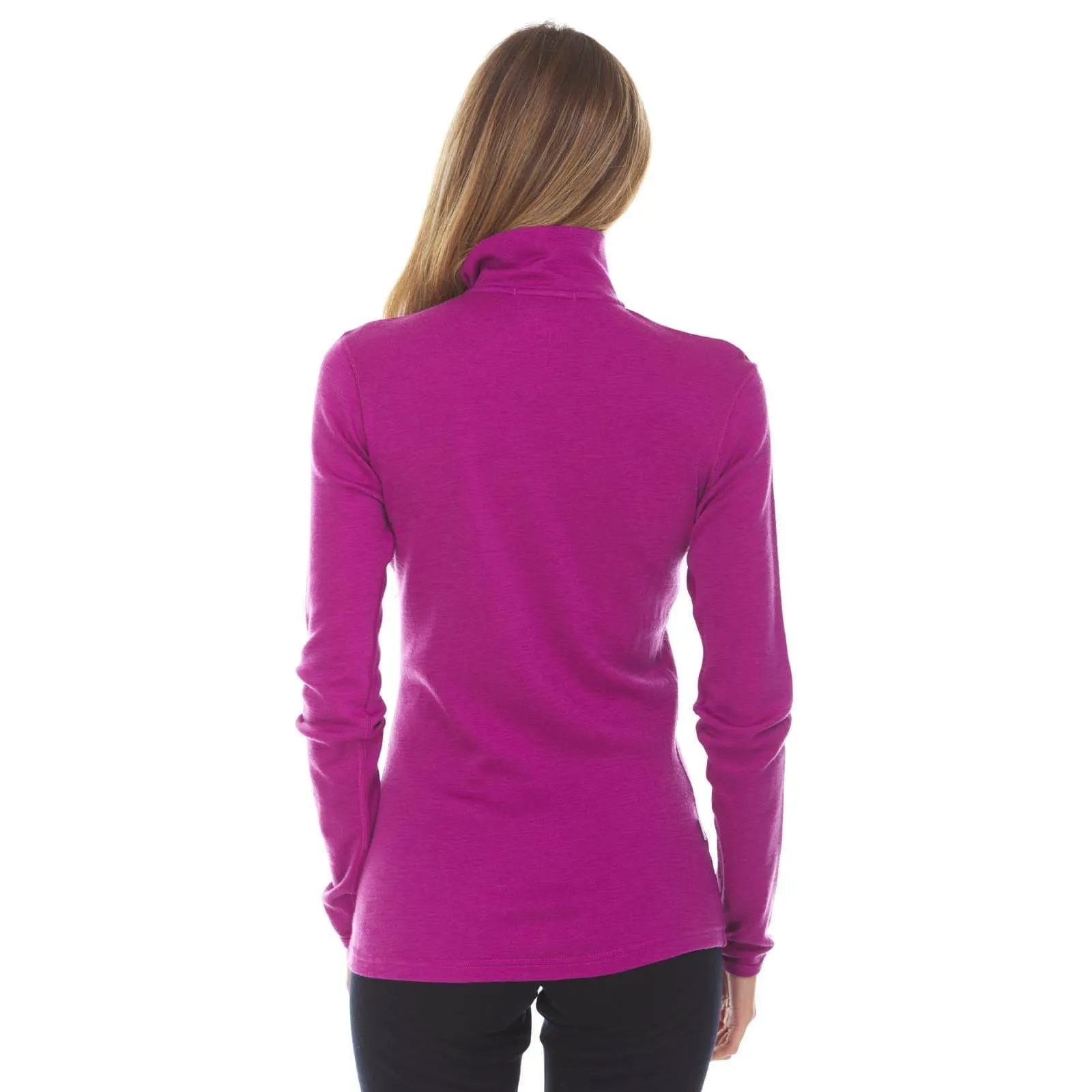 Sequoia Women's 1/4 Zip 100% Merino Wool - Image 32