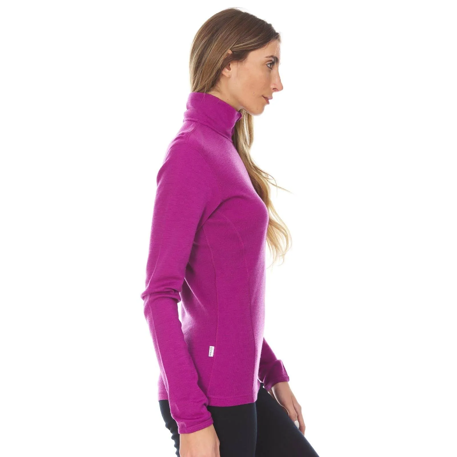 Sequoia Women's 1/4 Zip 100% Merino Wool - Image 33