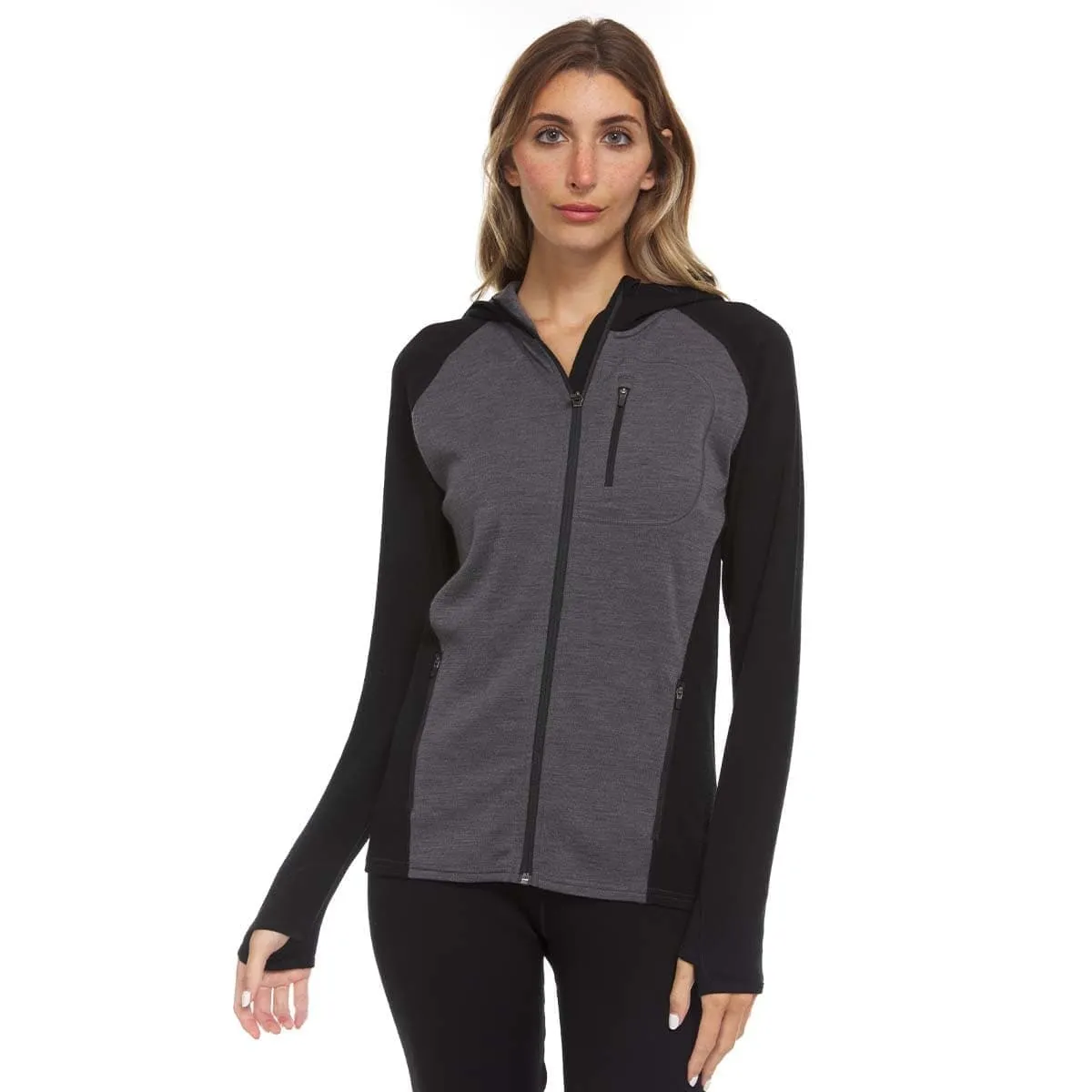 Trailbreaker Women's Full Zip Hoodie Woolverino - Image 3