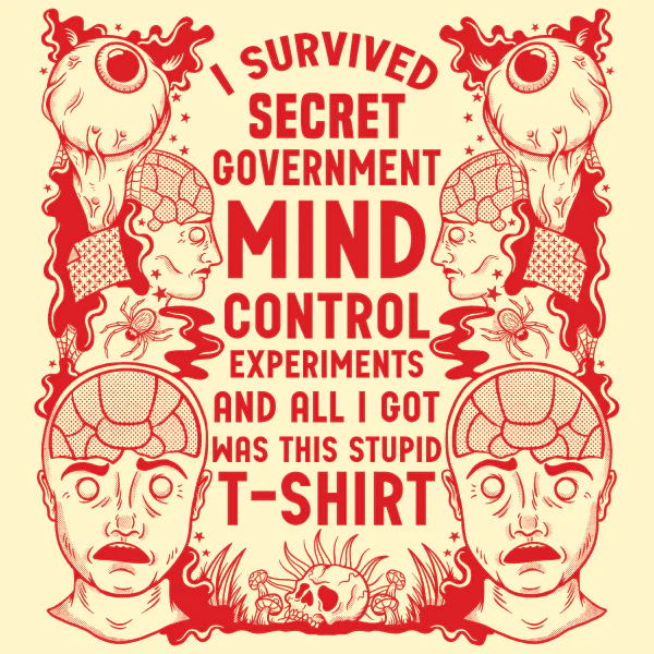 'Mind Control Experiments' Shirt - Image 2